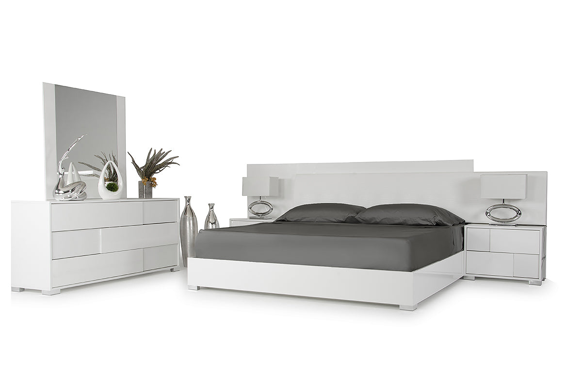 Modrest Monza Italian Modern White Dresser