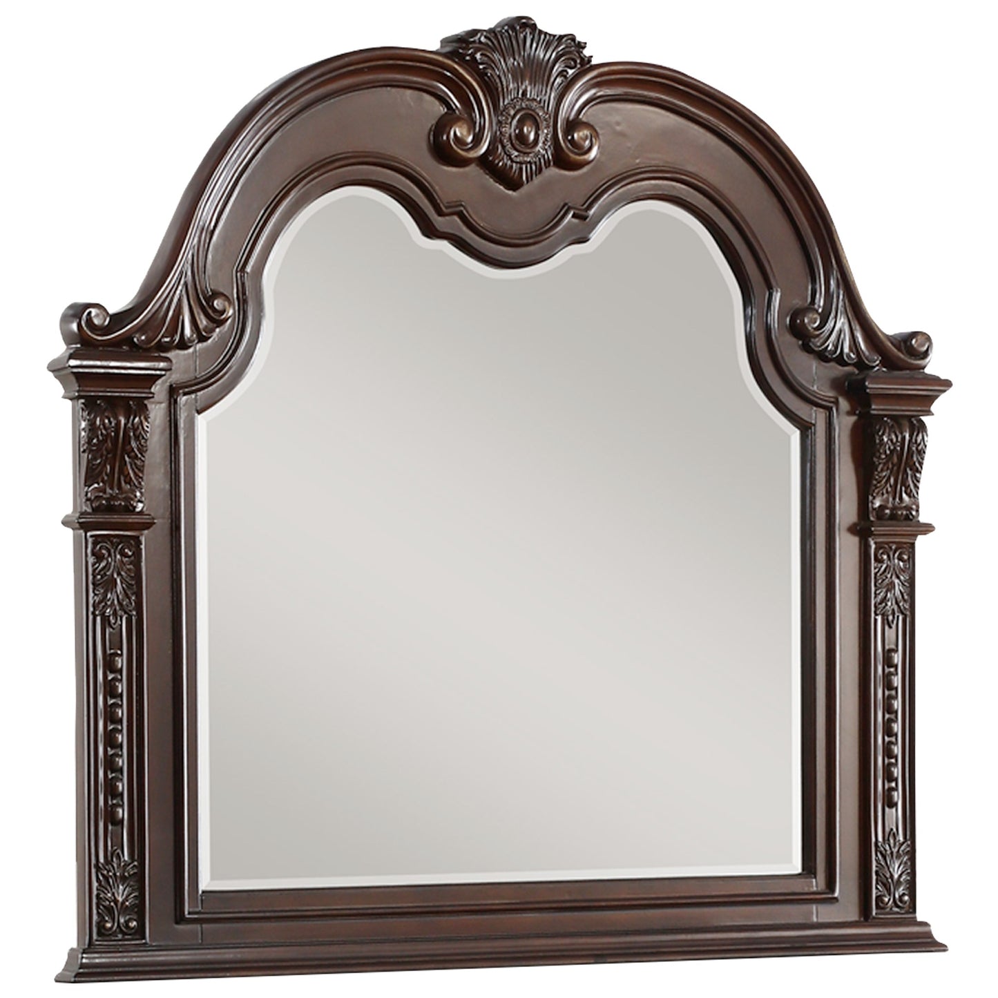 Homelegance Dresser Mirror Cavalier Dark Cherry Finish 1757-6