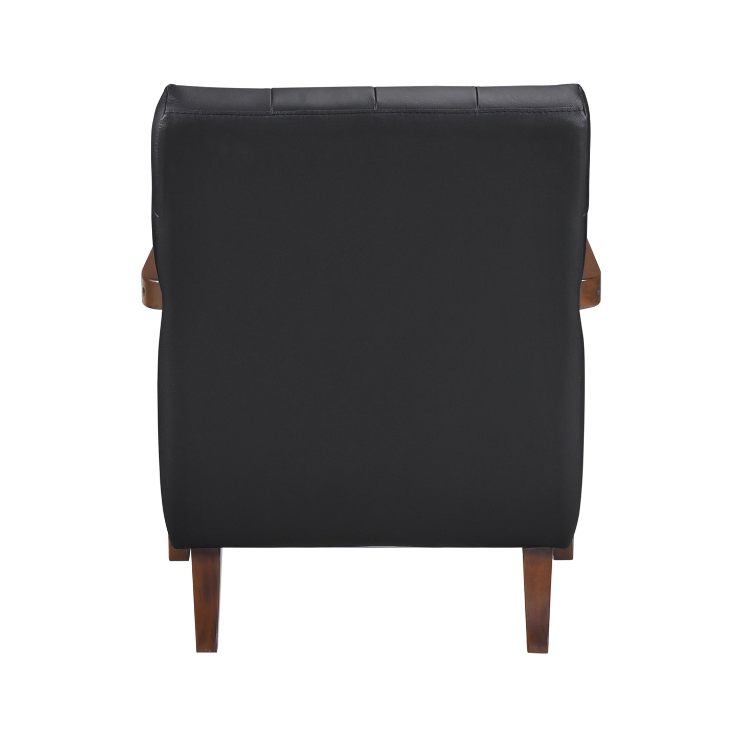 Homelegance Crafton Accent Chair in Black Upholstery 1010BLK-1