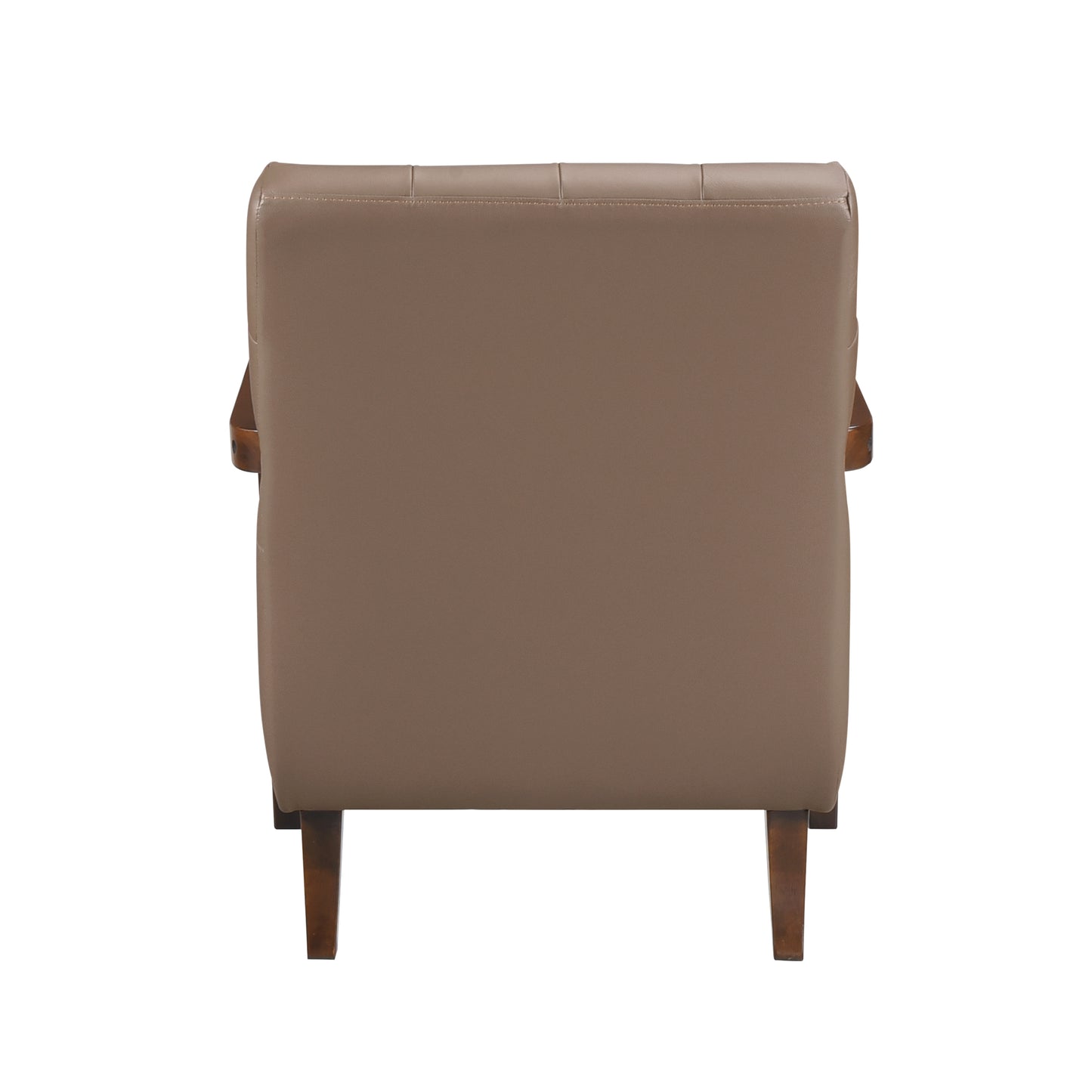 Homelegance Crafton Accent Chair in Rich Brown Upholstery 1010BRW-1