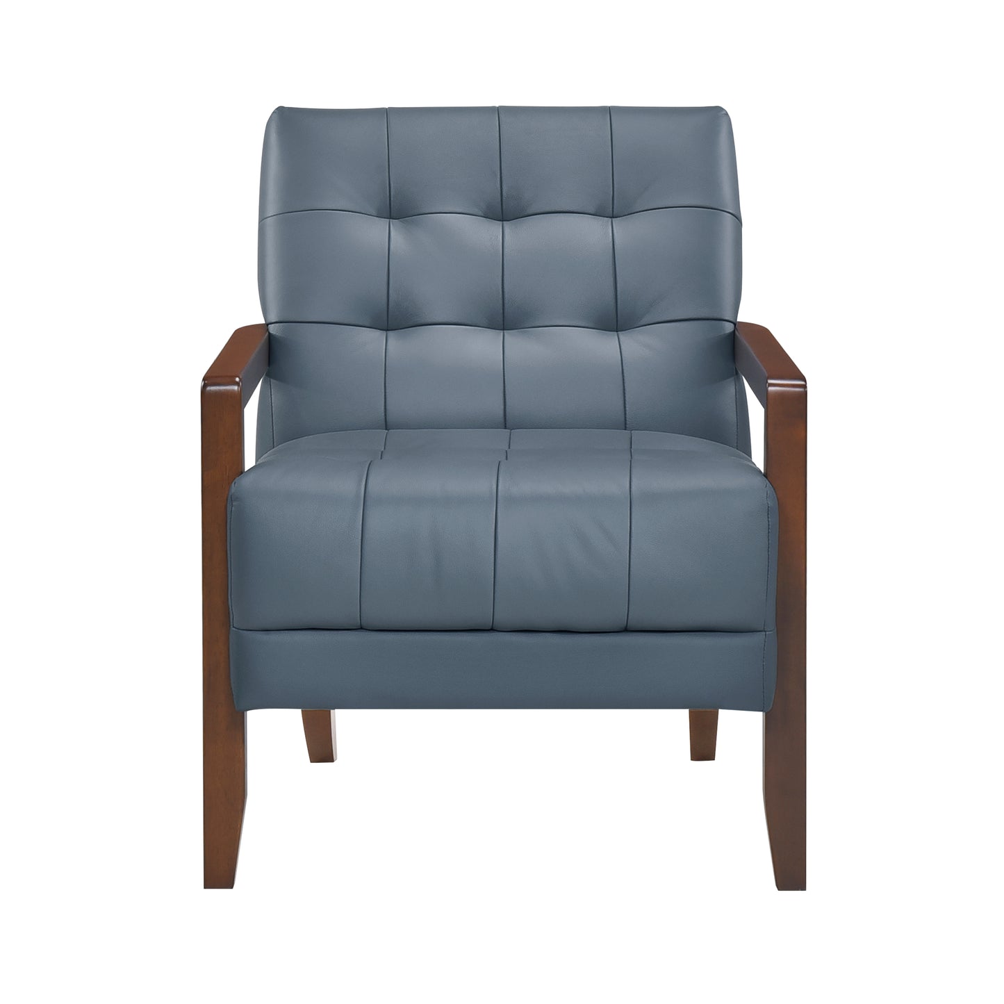 Homelegance Crafton Accent Chair in Blue Fabric with Stylish Design 1010BUE-1