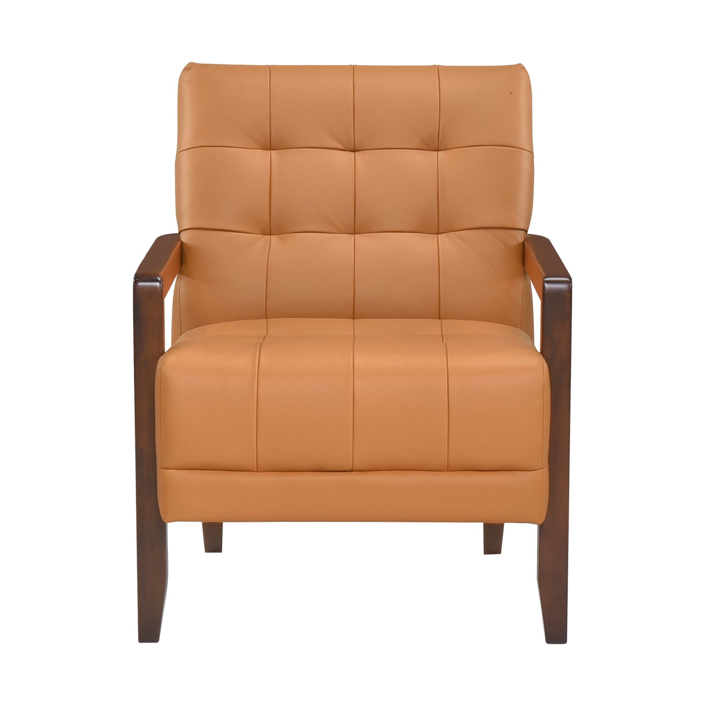 Homelegance Crafton Accent Chair in Gray Fabric with Stylish Design 1010RNG-1