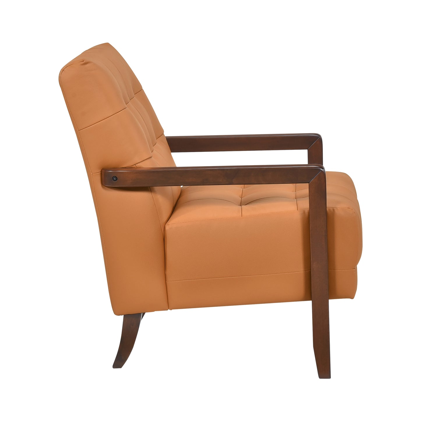 Homelegance Crafton Accent Chair in Gray Fabric with Stylish Design 1010RNG-1