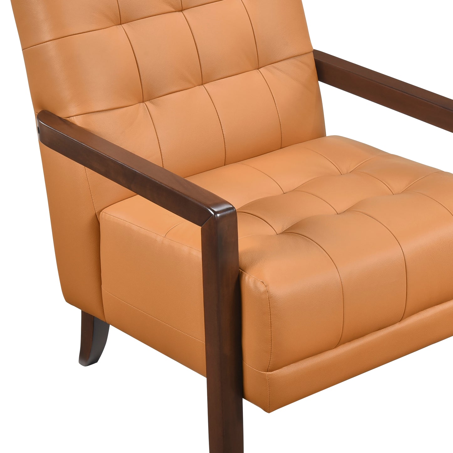 Homelegance Crafton Accent Chair in Gray Fabric with Stylish Design 1010RNG-1