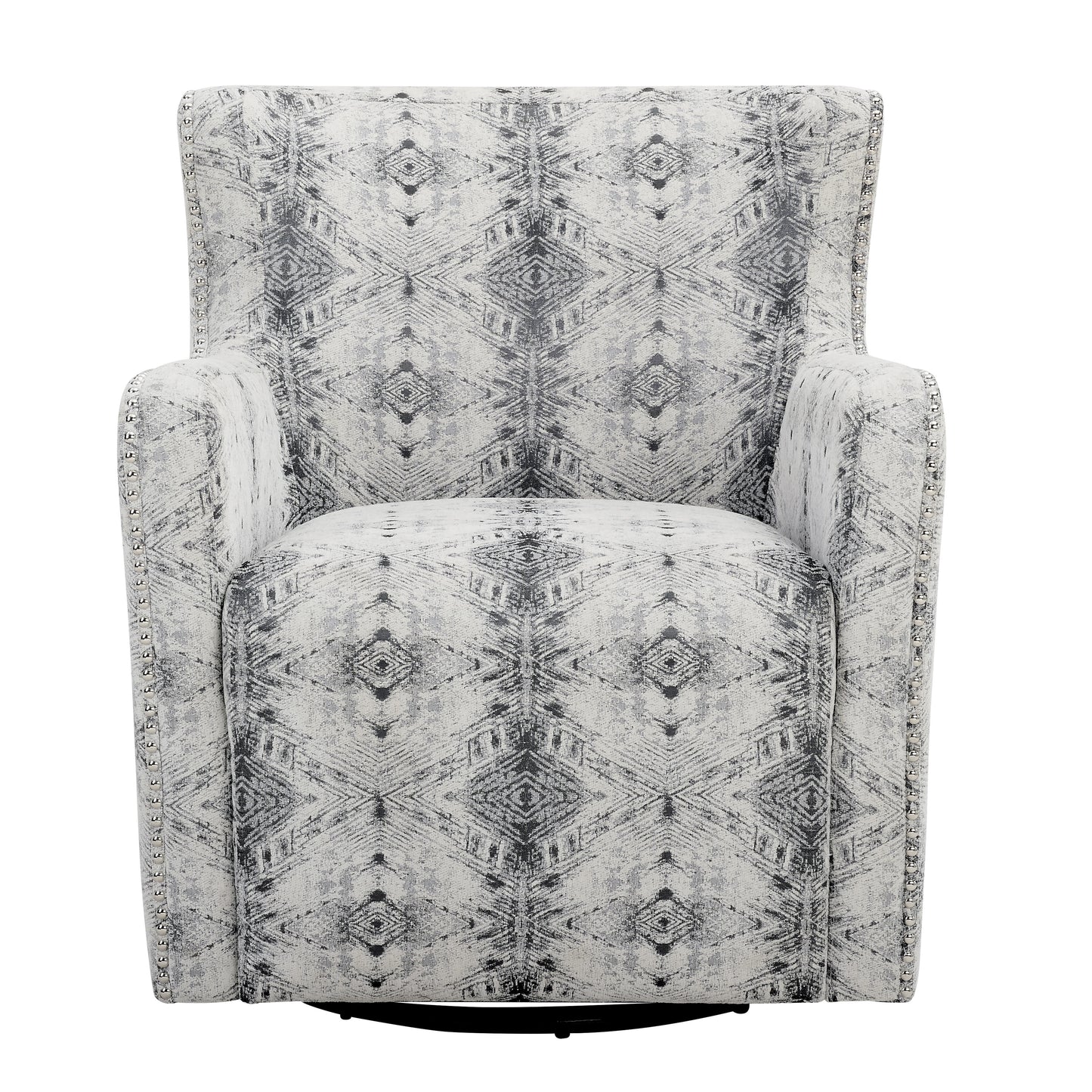 Homelegance Lonita Swivel Accent Chair Multi-color Chenille Upholstery 1025F1S