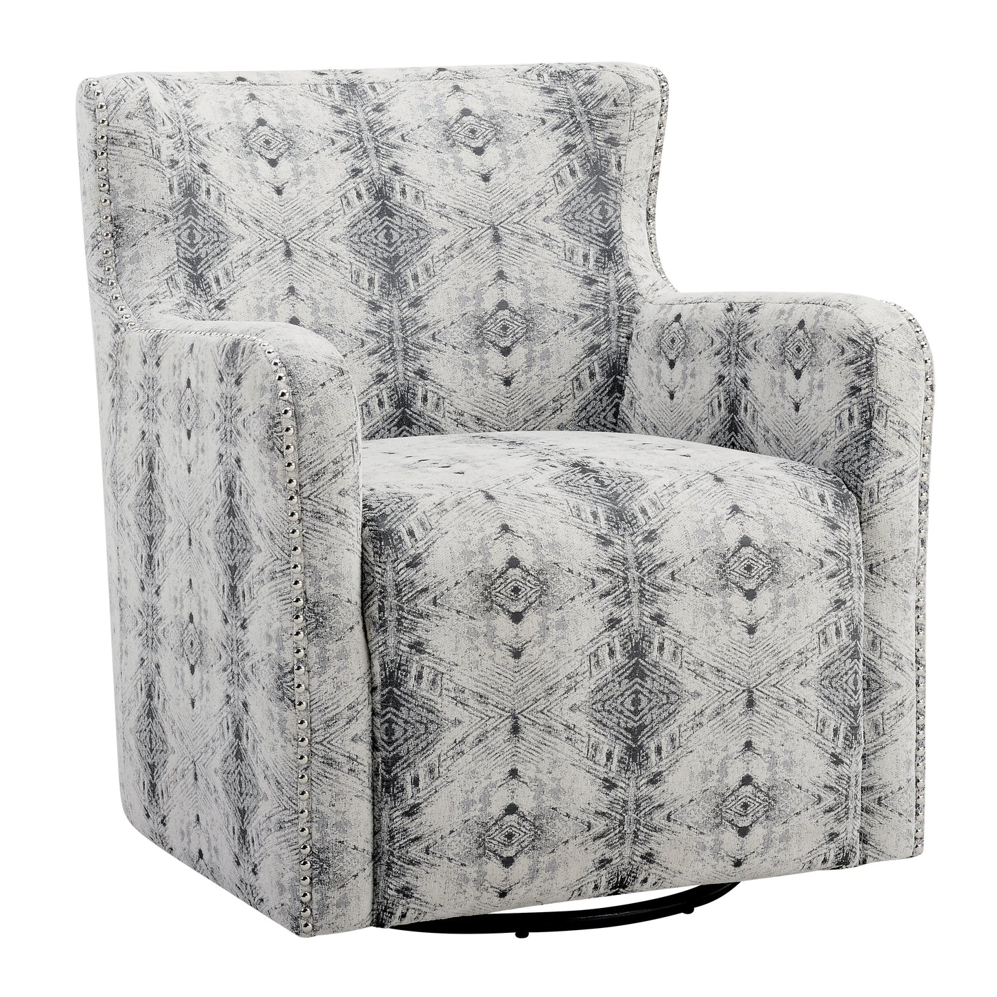 Homelegance Lonita Swivel Accent Chair Multi-color Chenille Upholstery 1025F1S