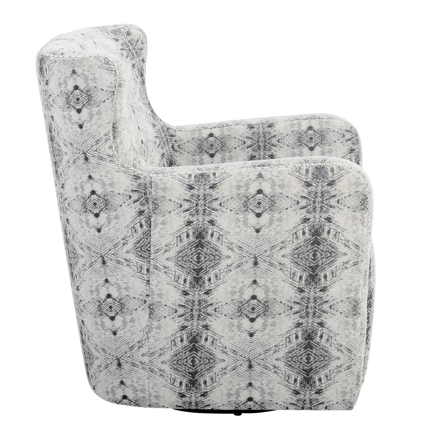 Homelegance Lonita Swivel Accent Chair Multi-color Chenille Upholstery 1025F1S