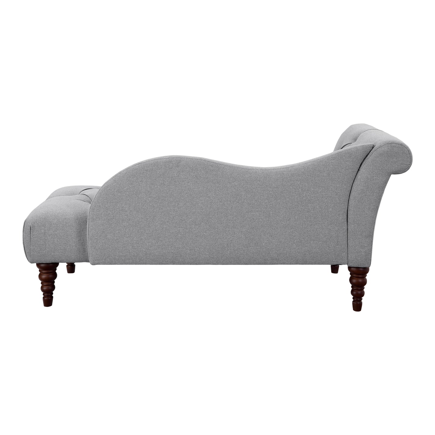 Homelegance Blue Hill Chaises in Dove Gray Textured Fabric 1044DV-5