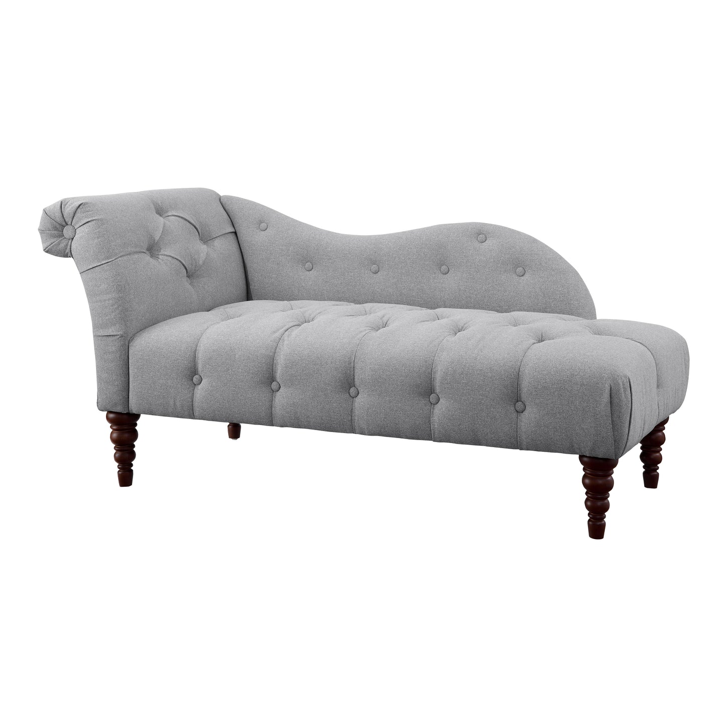 Homelegance Blue Hill Chaises in Dove Gray Textured Fabric 1044DV-5