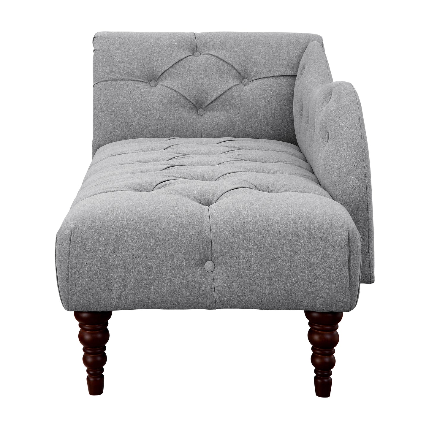 Homelegance Blue Hill Chaises in Dove Gray Textured Fabric 1044DV-5