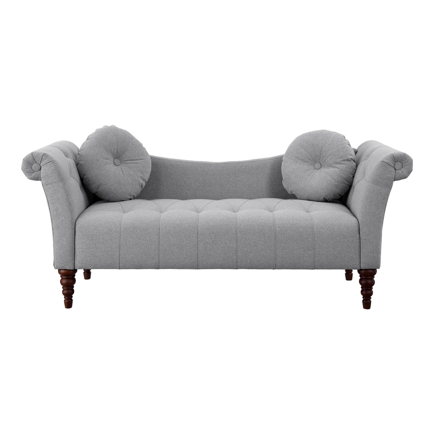 Homelegance Adira Sectional Sofa Dove Gray Elegant Comfort 1045DV-3