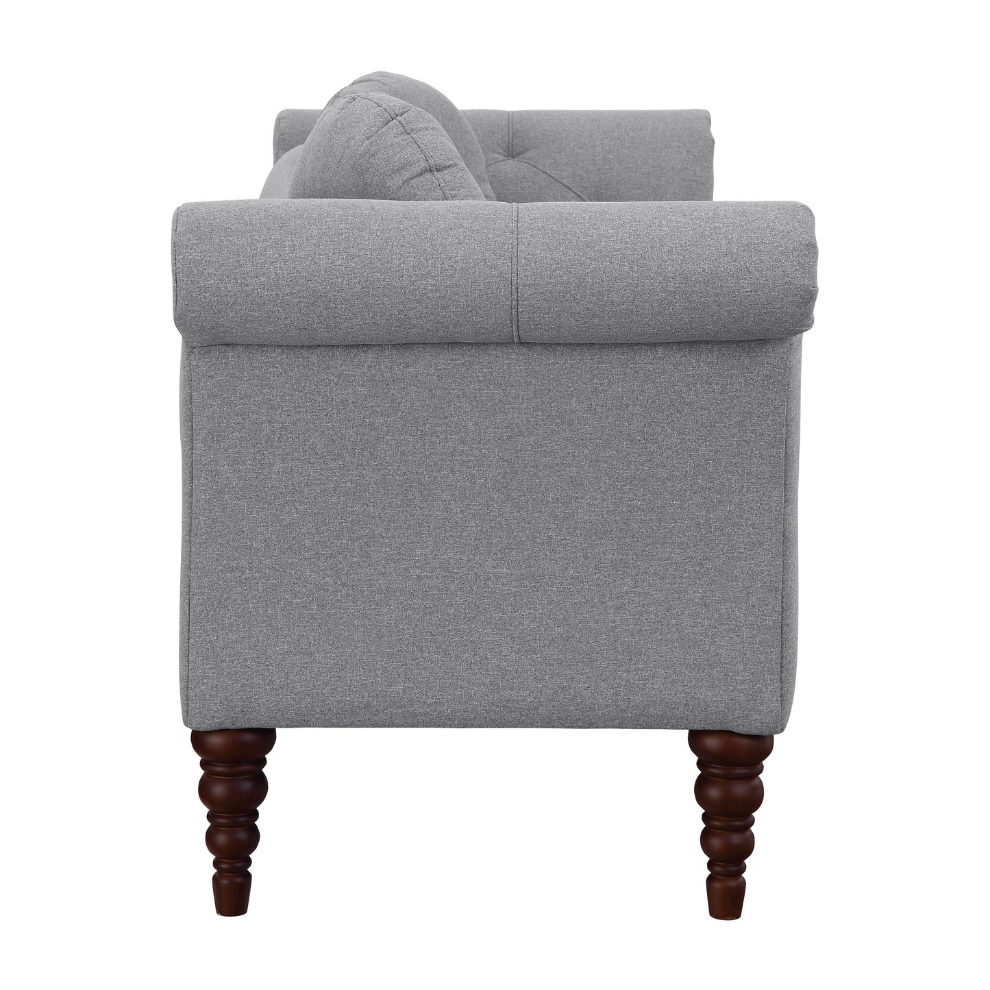 Homelegance Adira Sectional Sofa Dove Gray Elegant Comfort 1045DV-3