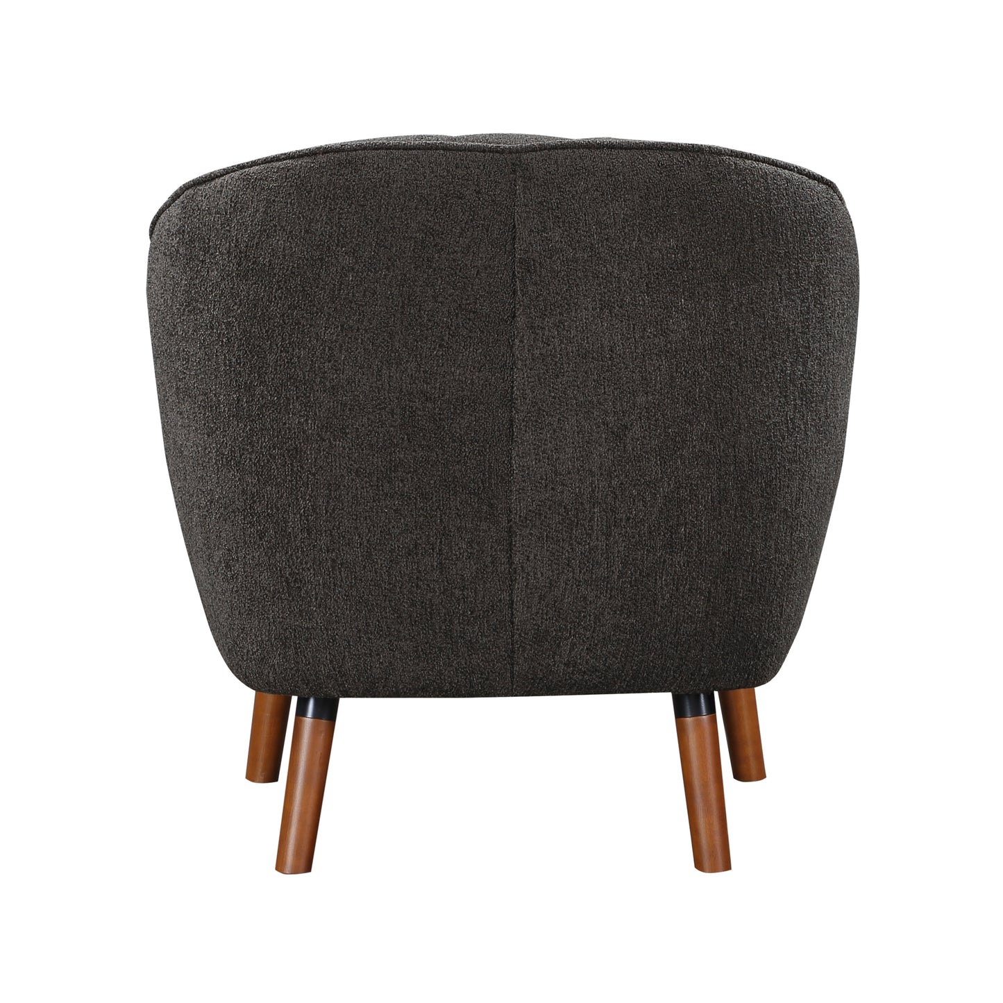 Homelegance Cutler Accent Chair in Charcoal Textured Fabric 1081CC-1