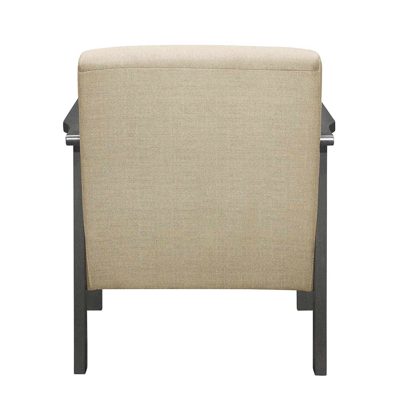 Homelegance Lewiston Accent Chair in Light Brown Textured Fabric 1104BR-1