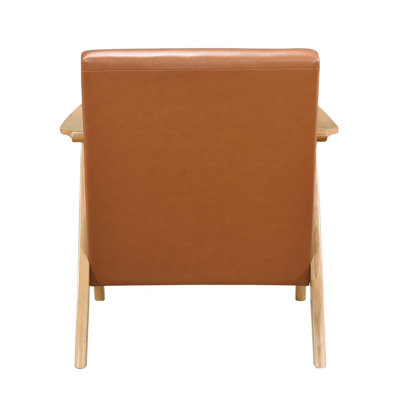 Homelegance Accent Chair in Brown Fabric with Stylish Design 1138NABRPU-1