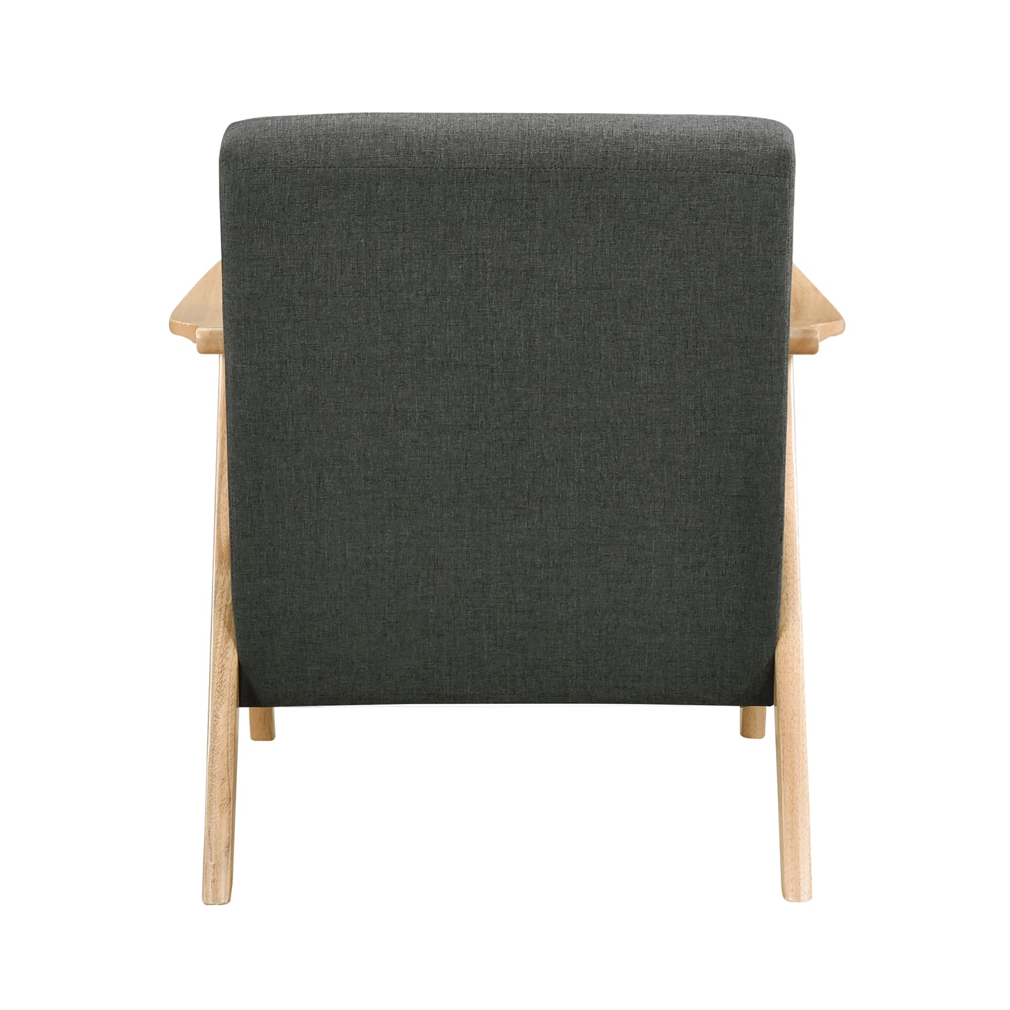 Homelegance Accent Chair in Gray Fabric with Stylish Design 1138NADG-1