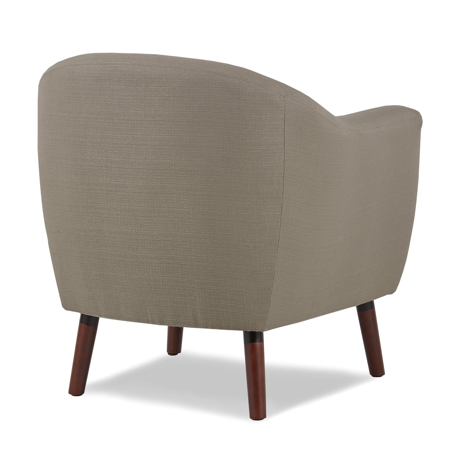 Homelegance Lucille Accent Chair in Textured Beige with Button Tufted Back 1192BE