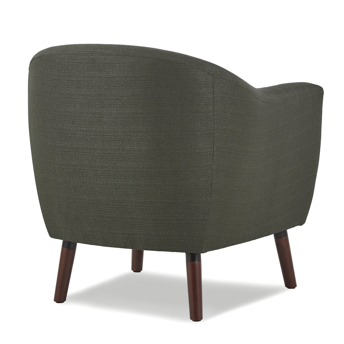 Homelegance Lucille Accent Chair in Textured Gray with Button Tufted Back 1192GY