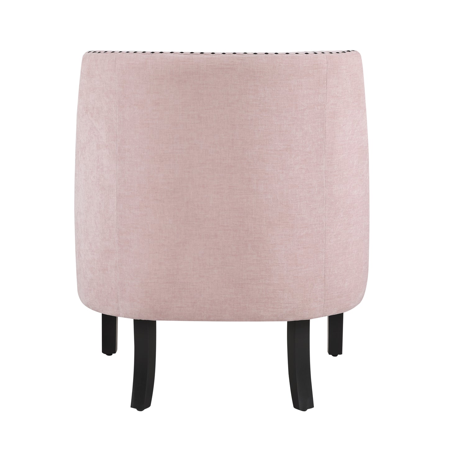 Homelegance Charisma Accent Chair in Pink Chenille with Button Tufting 1194NPK-1