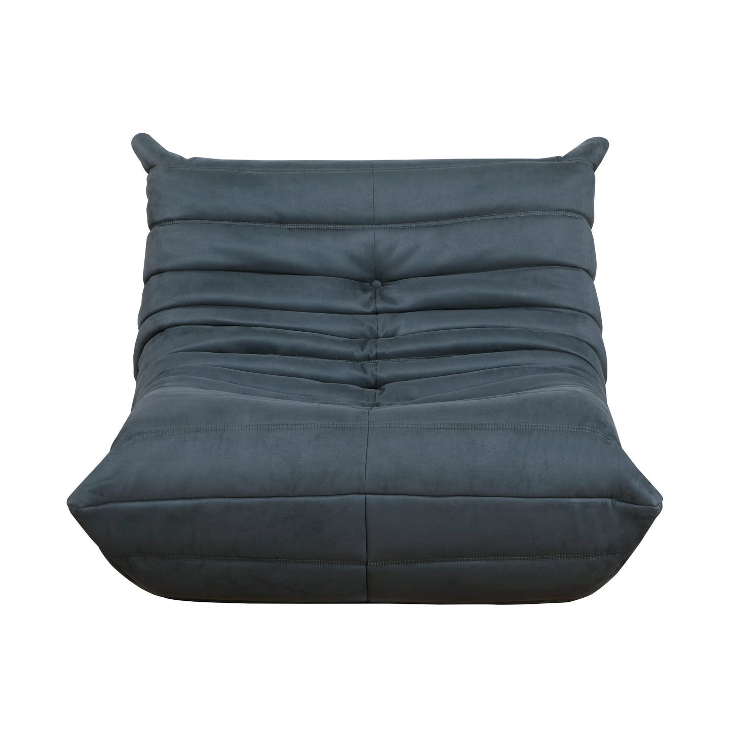 Homelegance Seven Accent Chair in Charcoal Microfiber with Button-Tufted Detail 1203CC-1