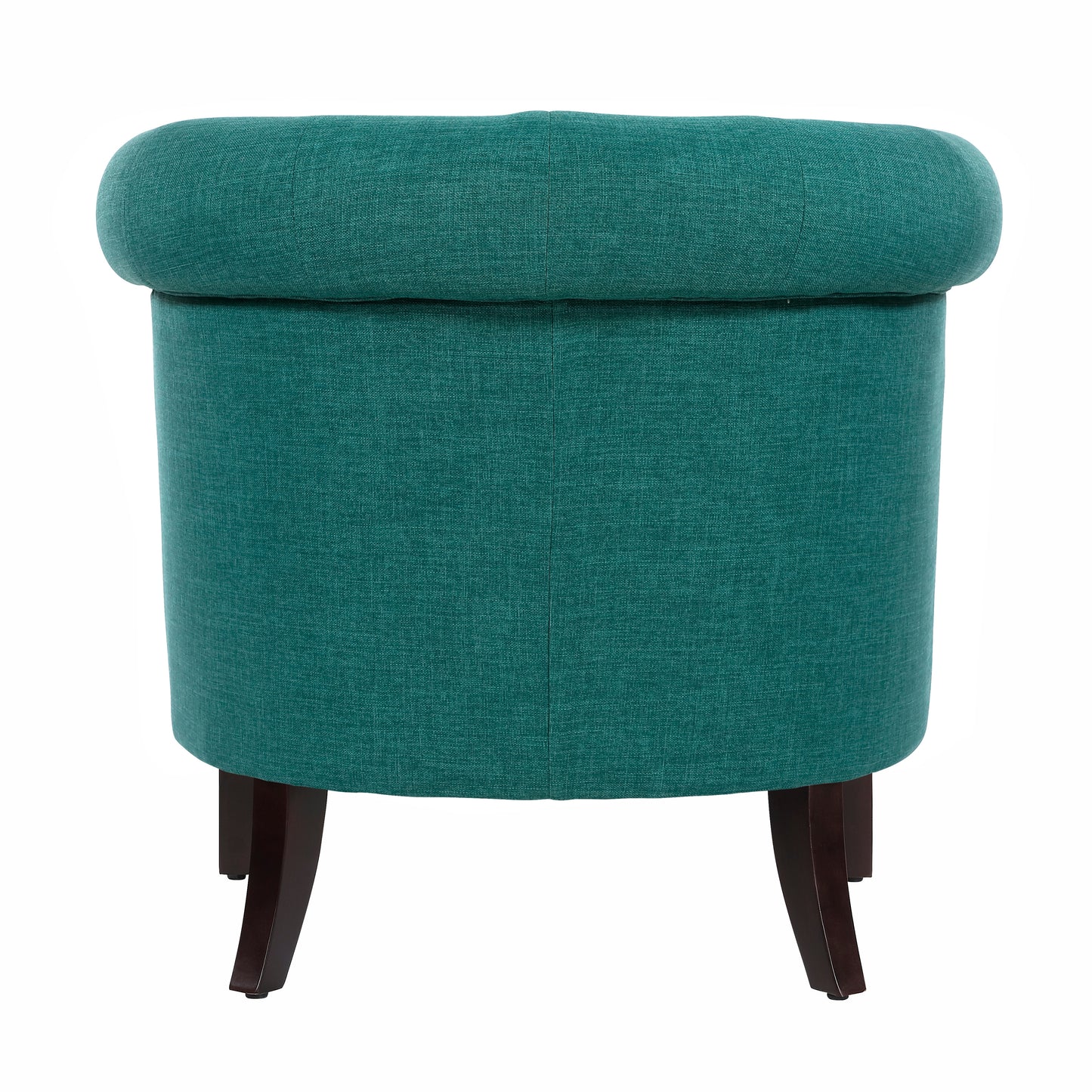 Homelegance Karlock Accent Chair in Teal with Button-Tufted Barrel Back 1220F3S