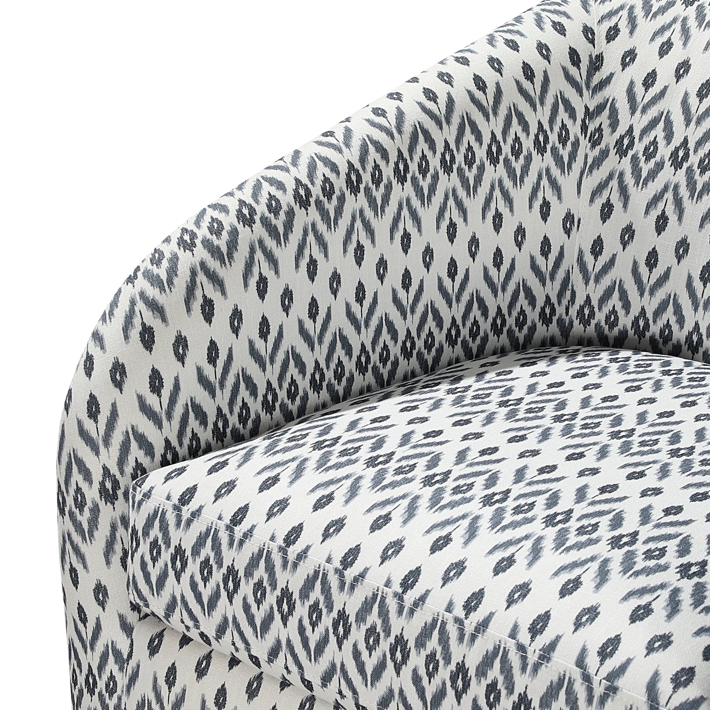 Homelegance Augustine Swivel Accent Chair Multi-color Tribal Pattern 1244-1
