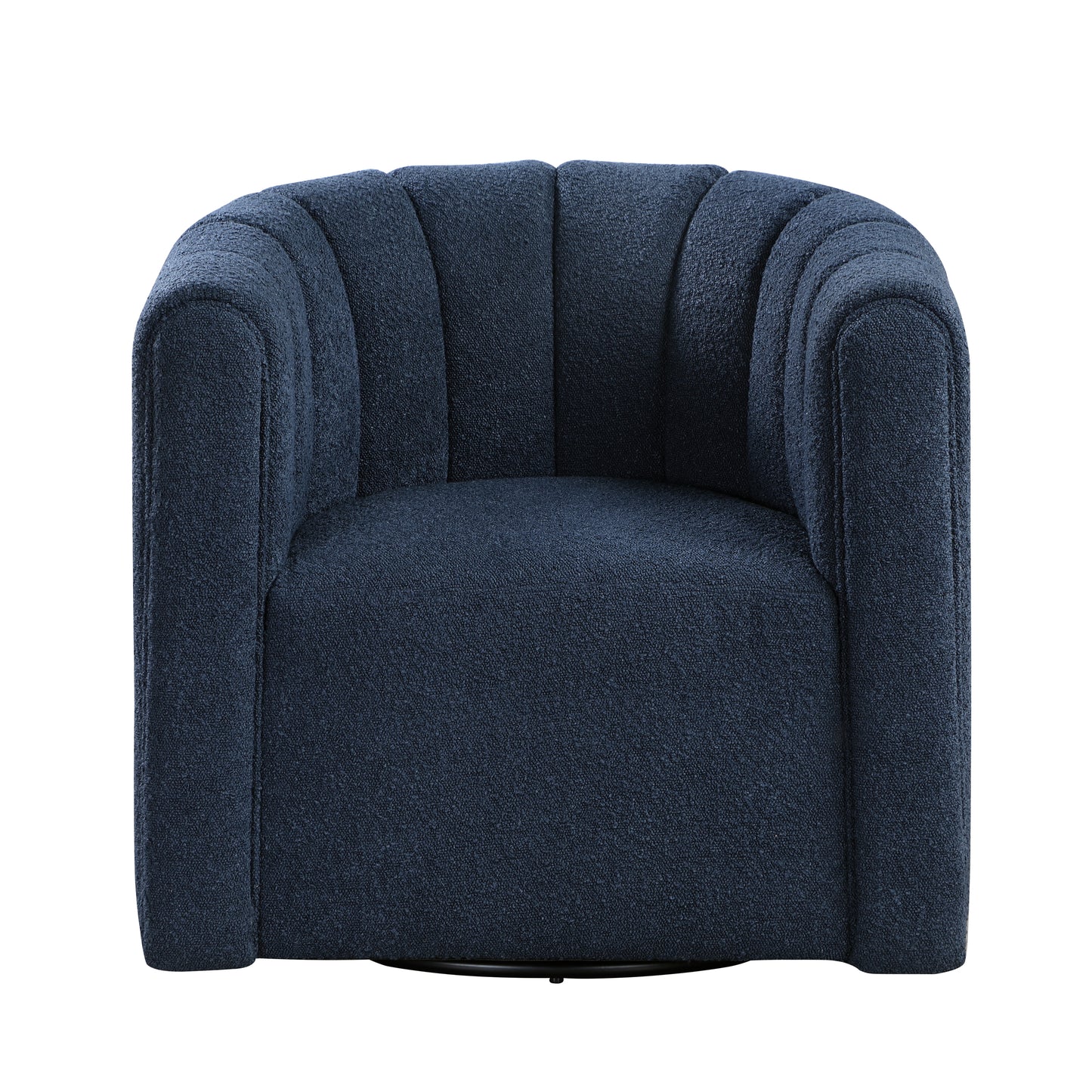 Homelegance Accent Chair Swivel Chair with Ottoman in Finish 1260BU