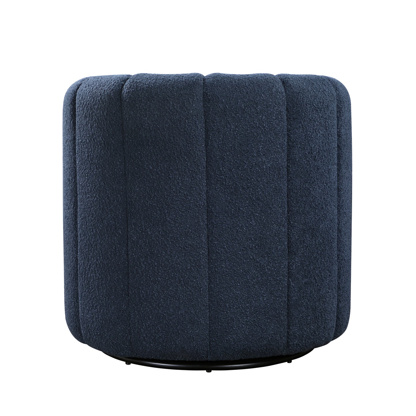 Homelegance Accent Chair Swivel Chair with Ottoman in Finish 1260BU