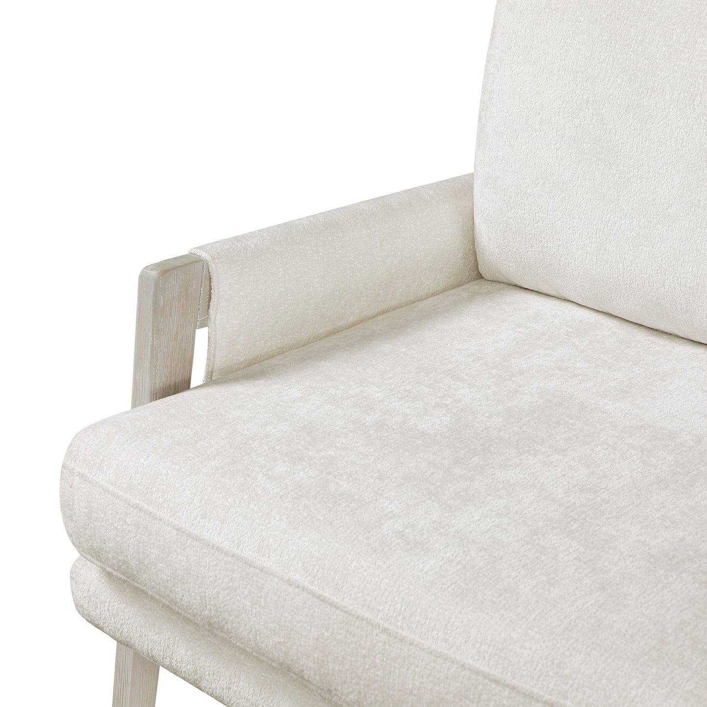 Homelegance Accent Chairs in Cream Upholstery 1269NCRM-1