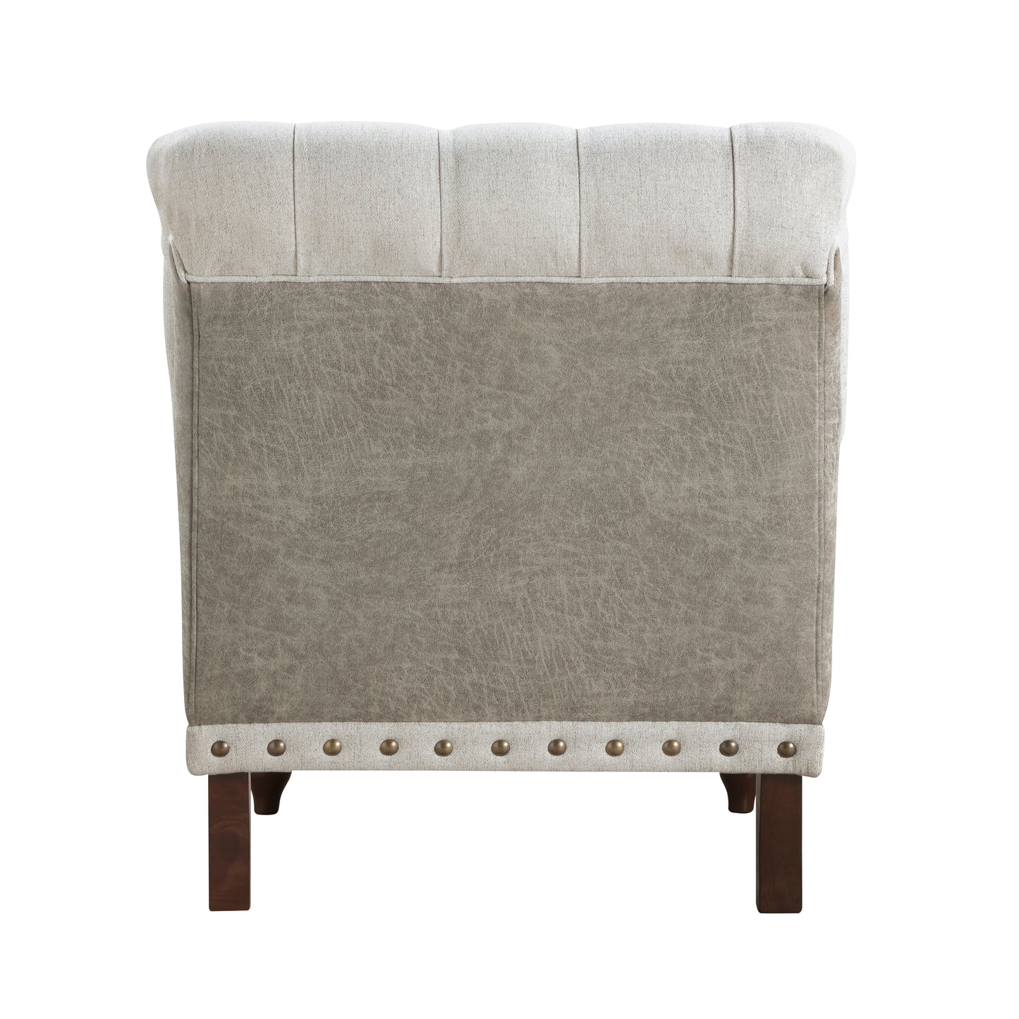 Homelegance Accent Chair in Gray Fabric with Stylish Design 1270-1