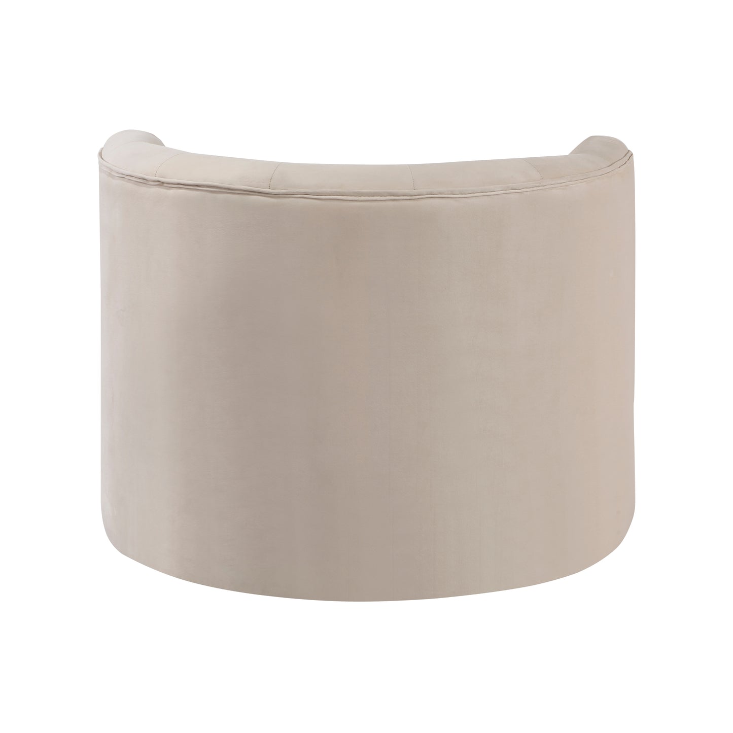 Homelegance Cheswold Swivel Chair in Beige Velvet with Button Tufting 1290BE-1