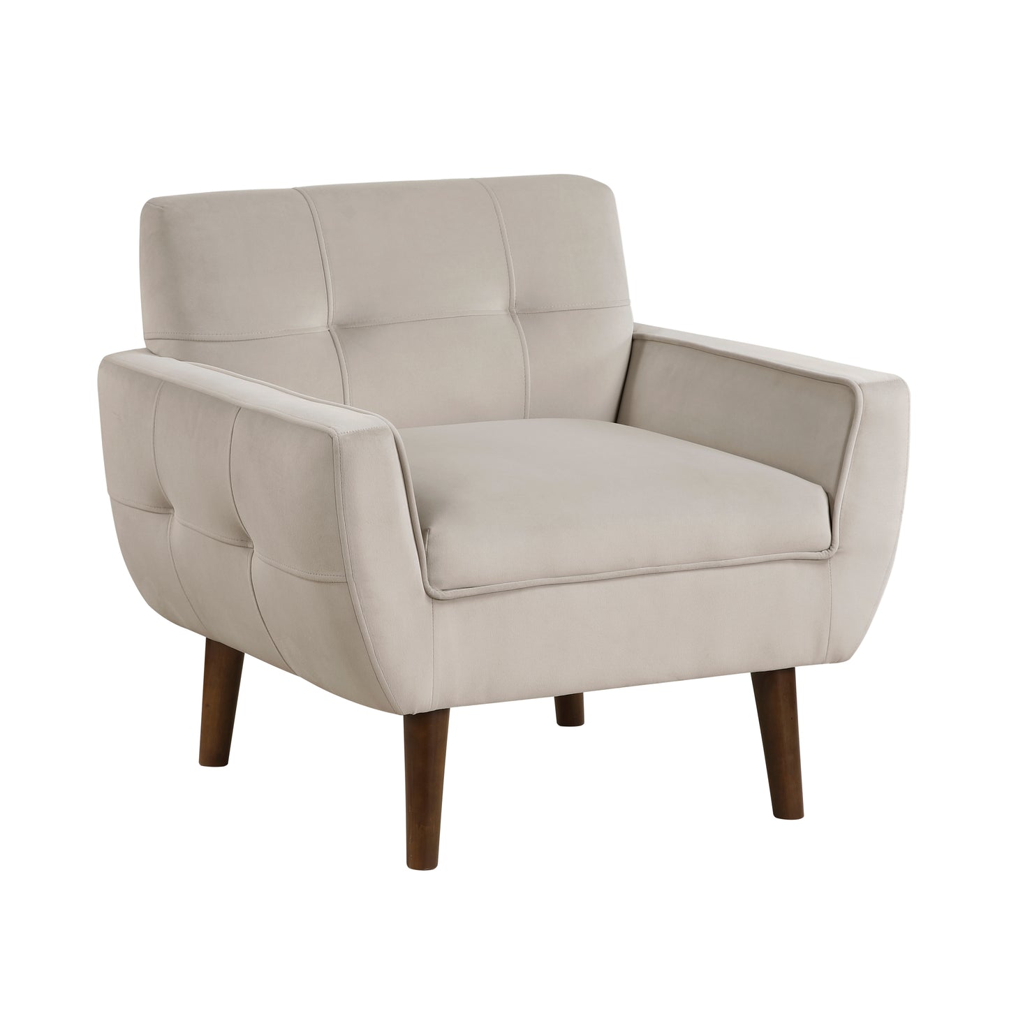 Homelegance Accent Chairs in Rich Brown Upholstery 1298BR-1