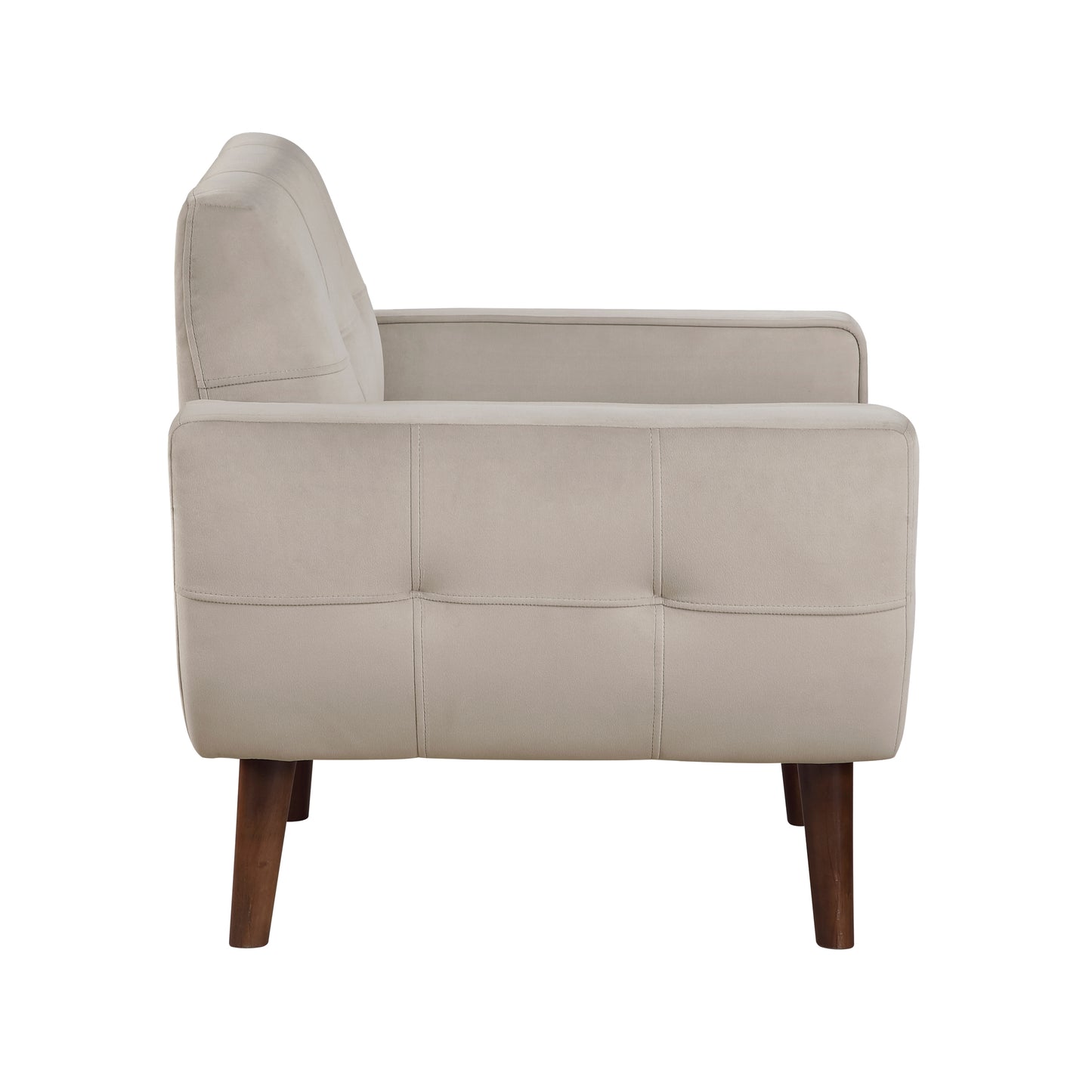 Homelegance Accent Chairs in Rich Brown Upholstery 1298BR-1