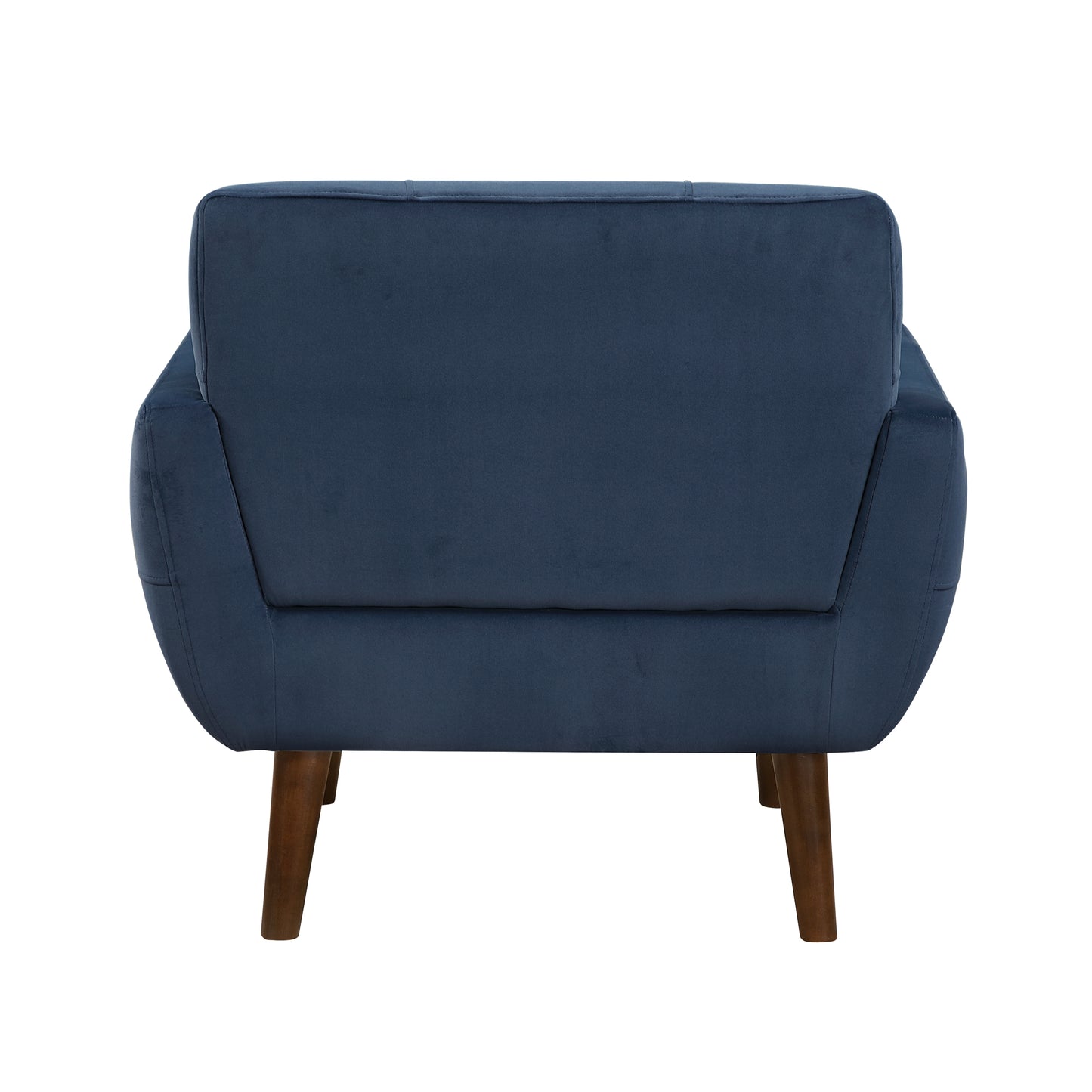 Homelegance Accent Chairs in Blue Velvet 1298BU-1