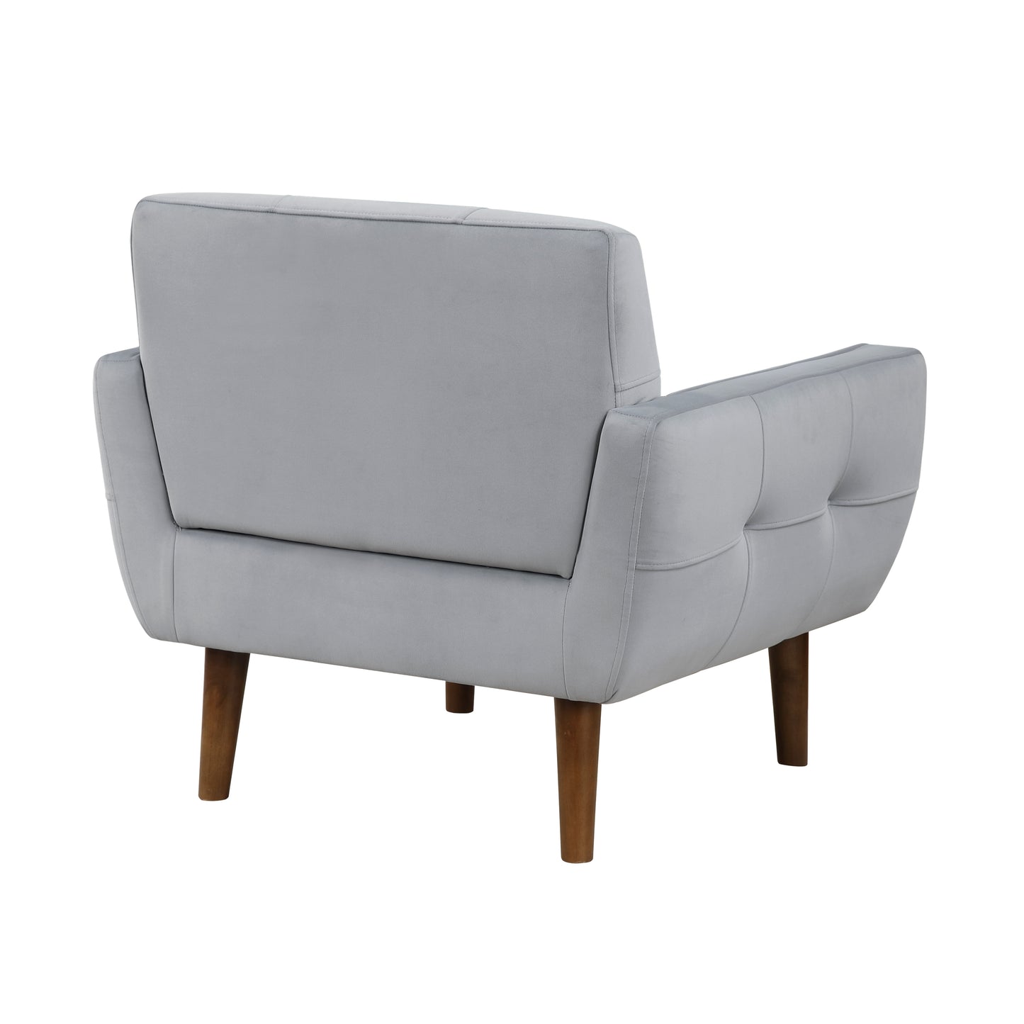 Homelegance Accent Chairs Gray Upholstered Stylish Seating 1298GY-1