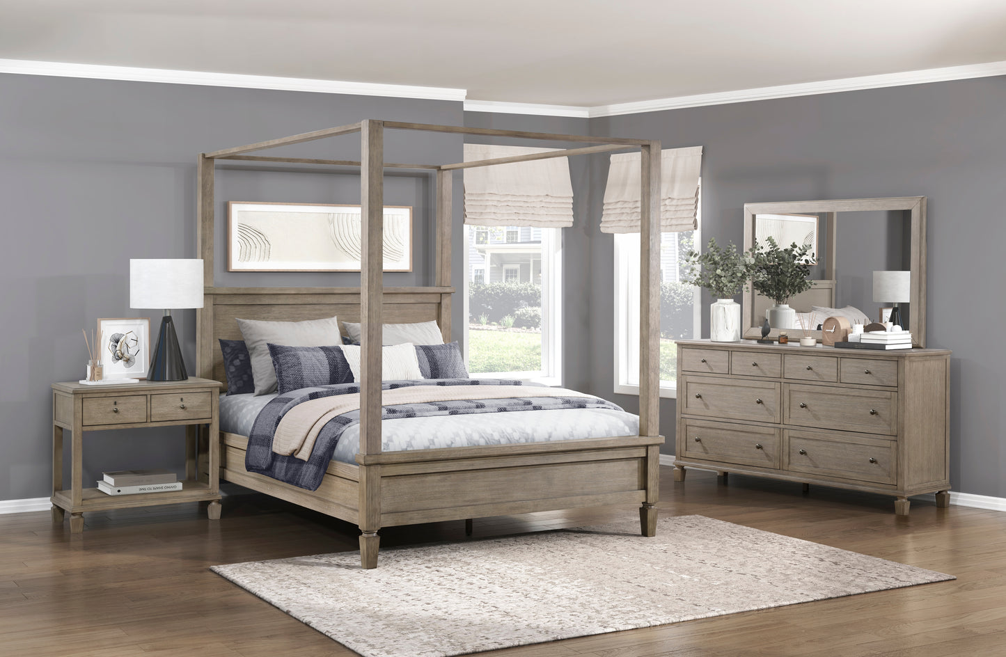 Homelegance Chest Gray Oak Marceline Elegant Design and Craftsmanship 1316-9
