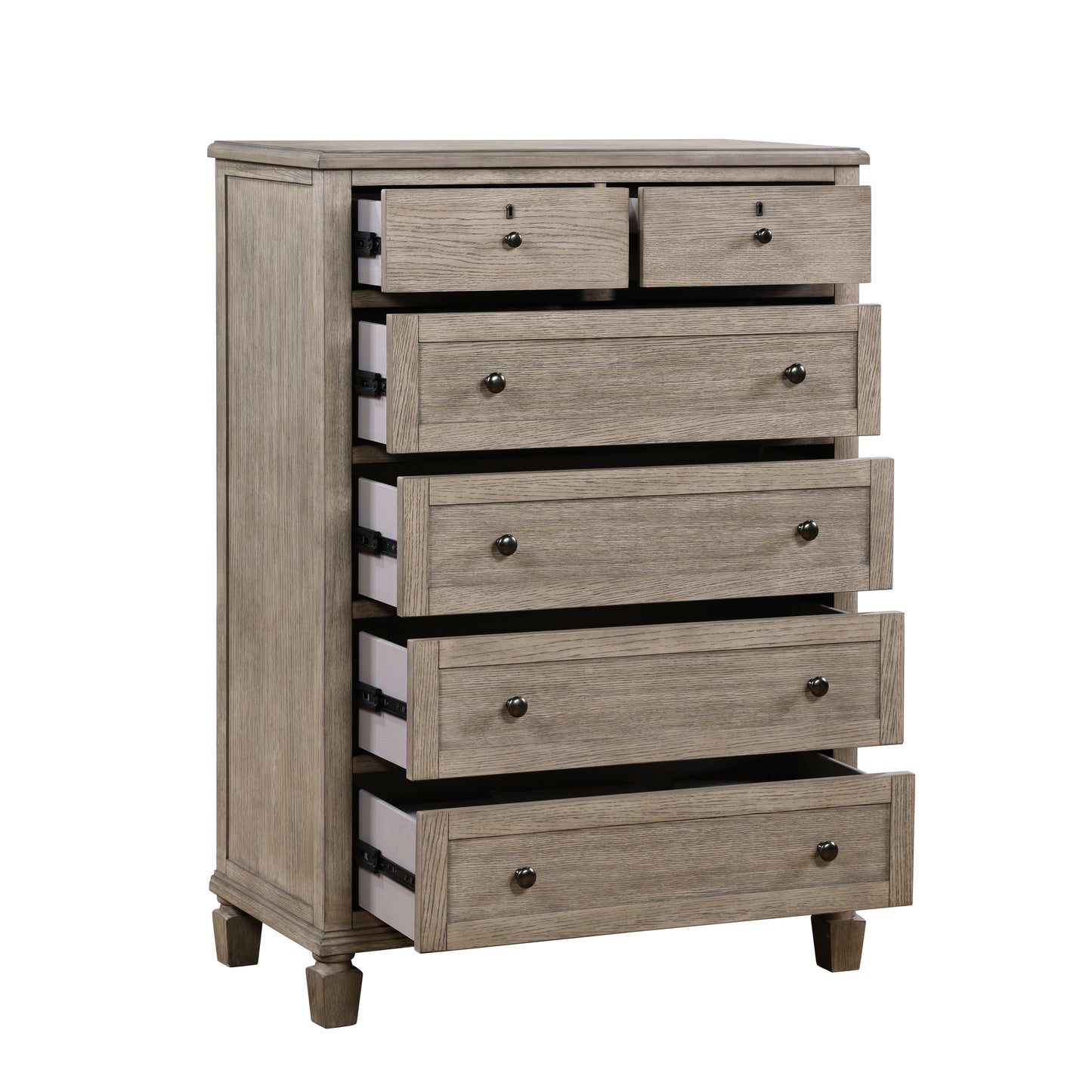 Homelegance Chest Gray Oak Marceline Elegant Design and Craftsmanship 1316-9
