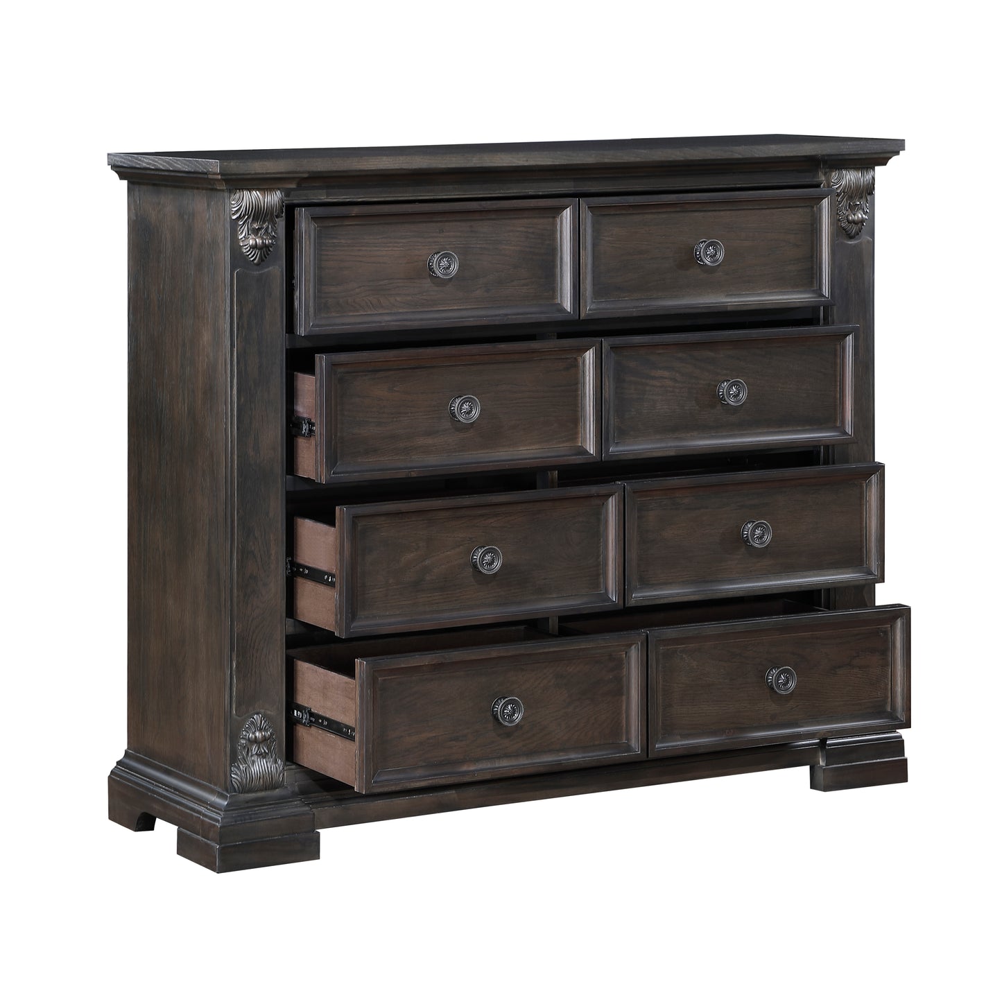Homelegance Chest Espresso Cornwall Finish Elegant Storage Solution 1325-9