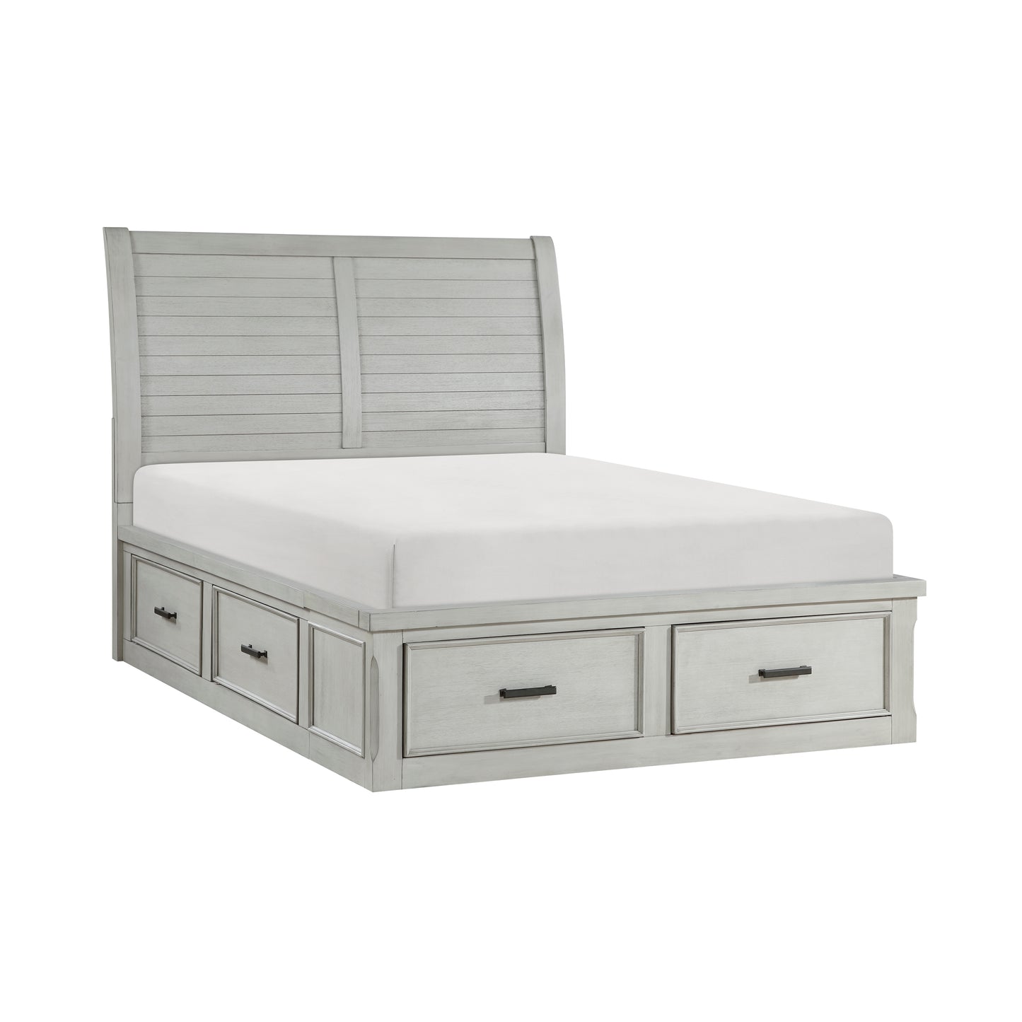 Homelegance Queen Bed in Exquisite Finish with Storage 1337-1