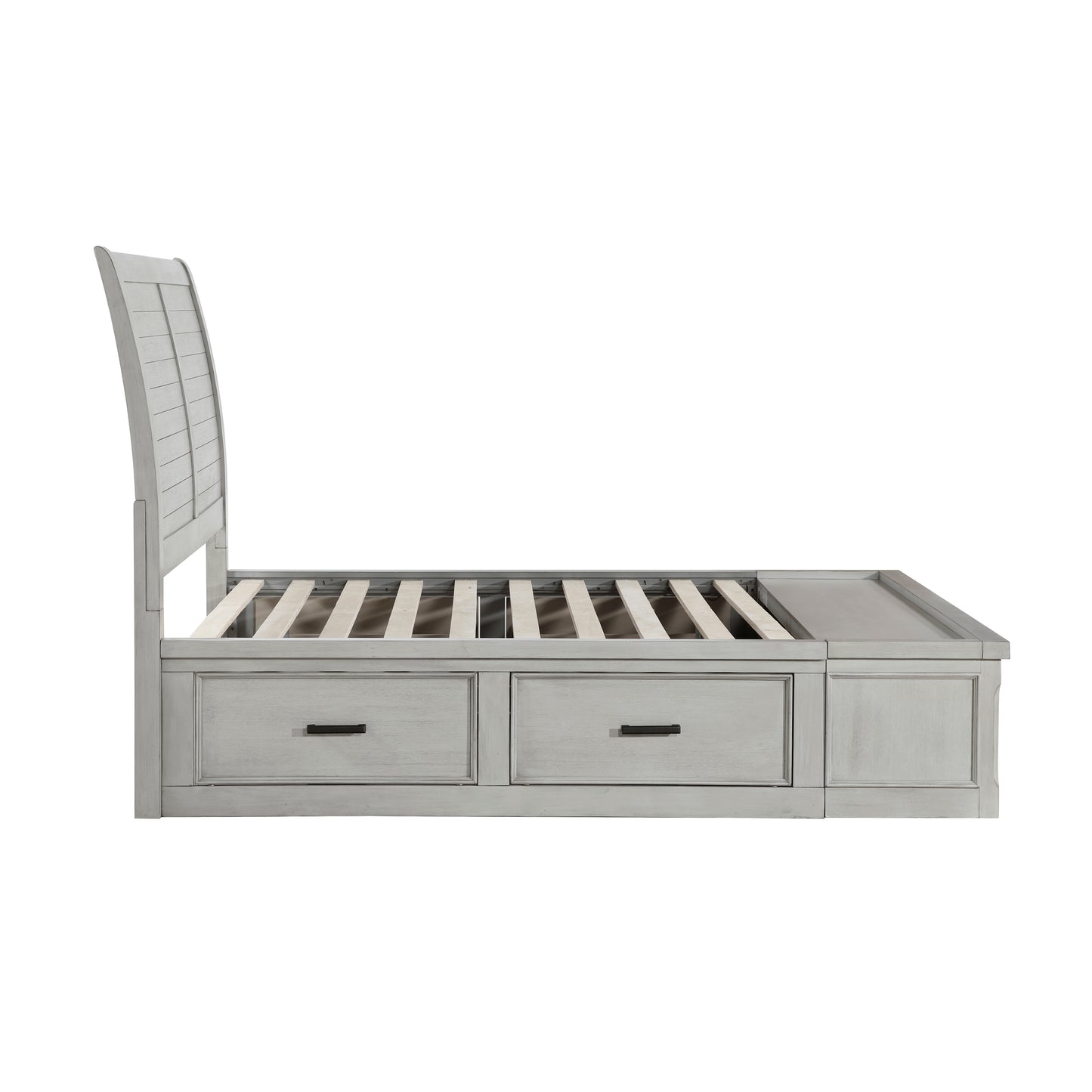 Homelegance Queen Bed in Exquisite Finish with Storage 1337-1