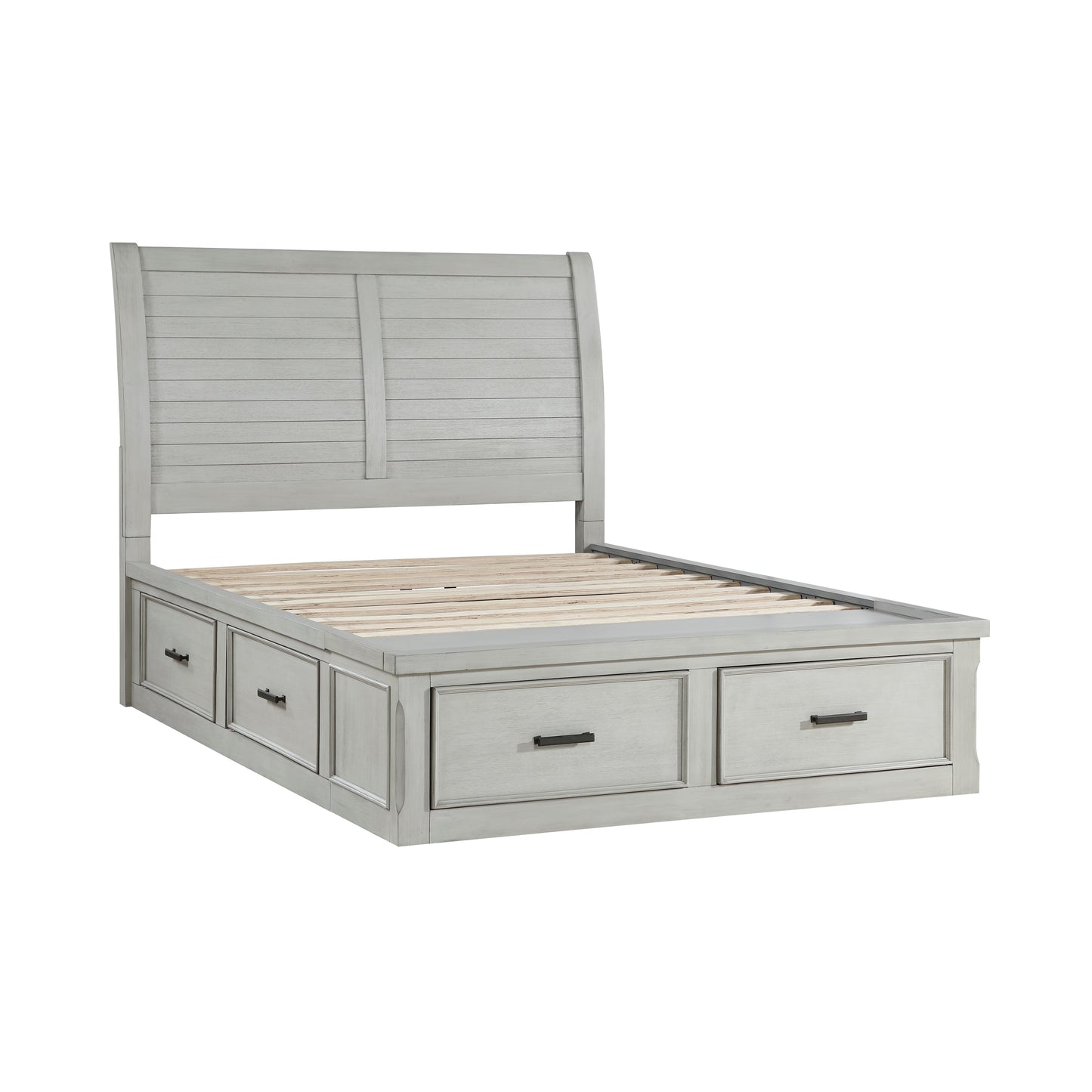 Homelegance Queen Bed in Exquisite Finish with Storage 1337-1