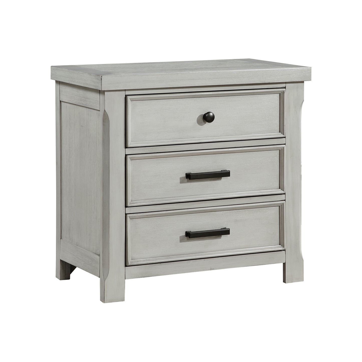 Homelegance Nightstand in Exquisite Finish with Elegant Hardware 1337-4