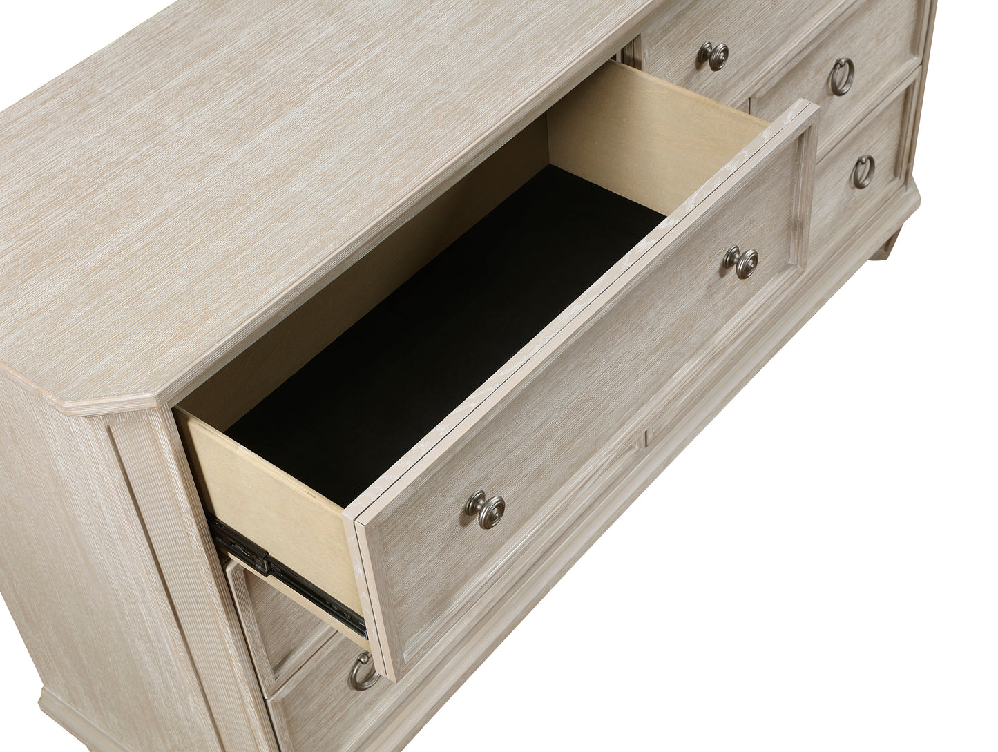 Homelegance Dresser Leander Light Brownish Gray Elegant Storage Solution 1344-5