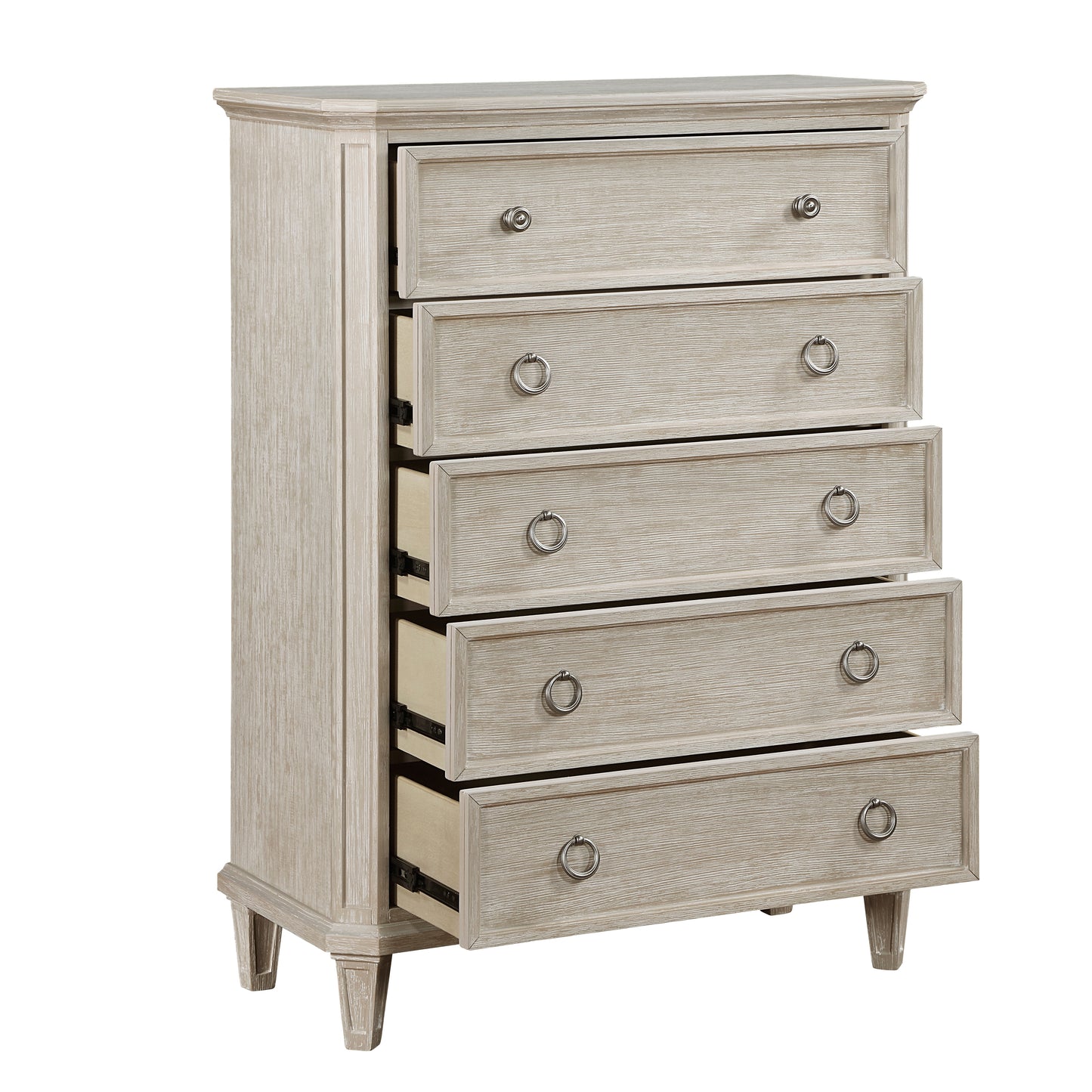 Homelegance Chest Leander Light Brownish Gray Finish Elegant Design 1344-9