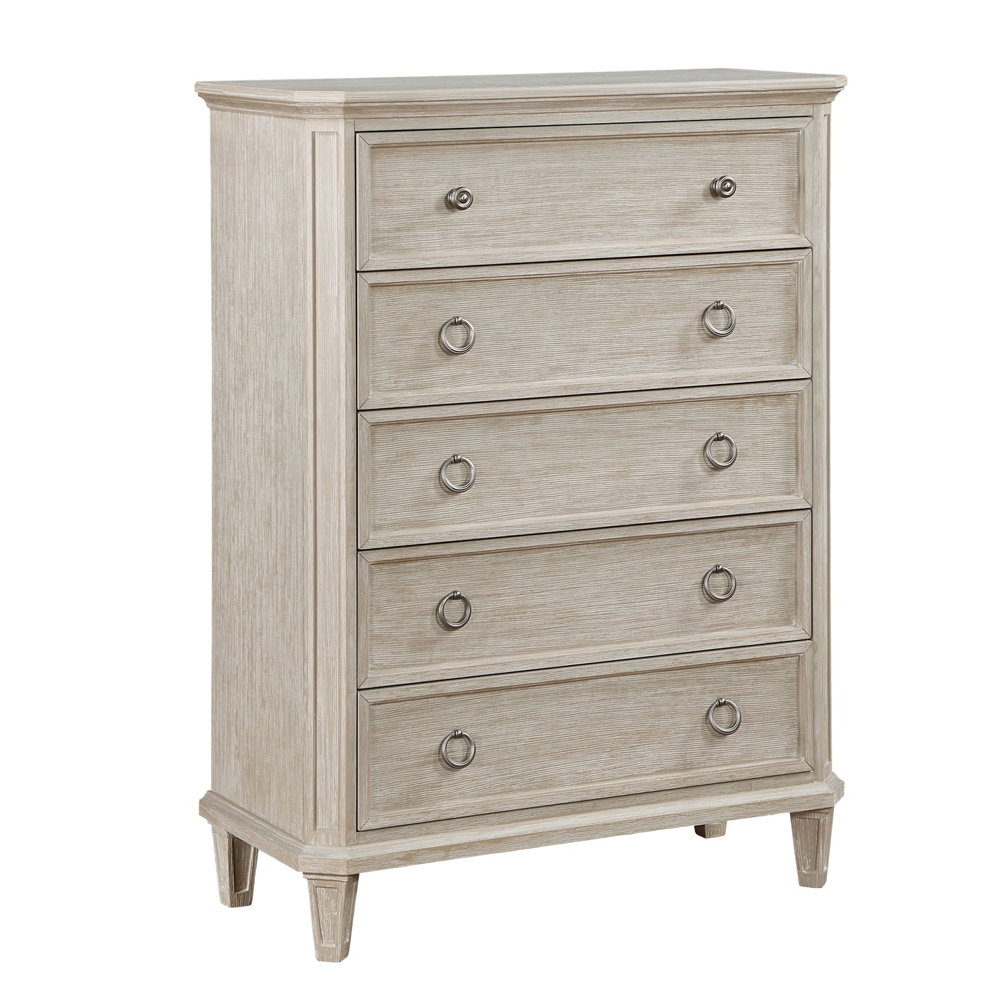 Homelegance Chest Leander Light Brownish Gray Finish Elegant Design 1344-9