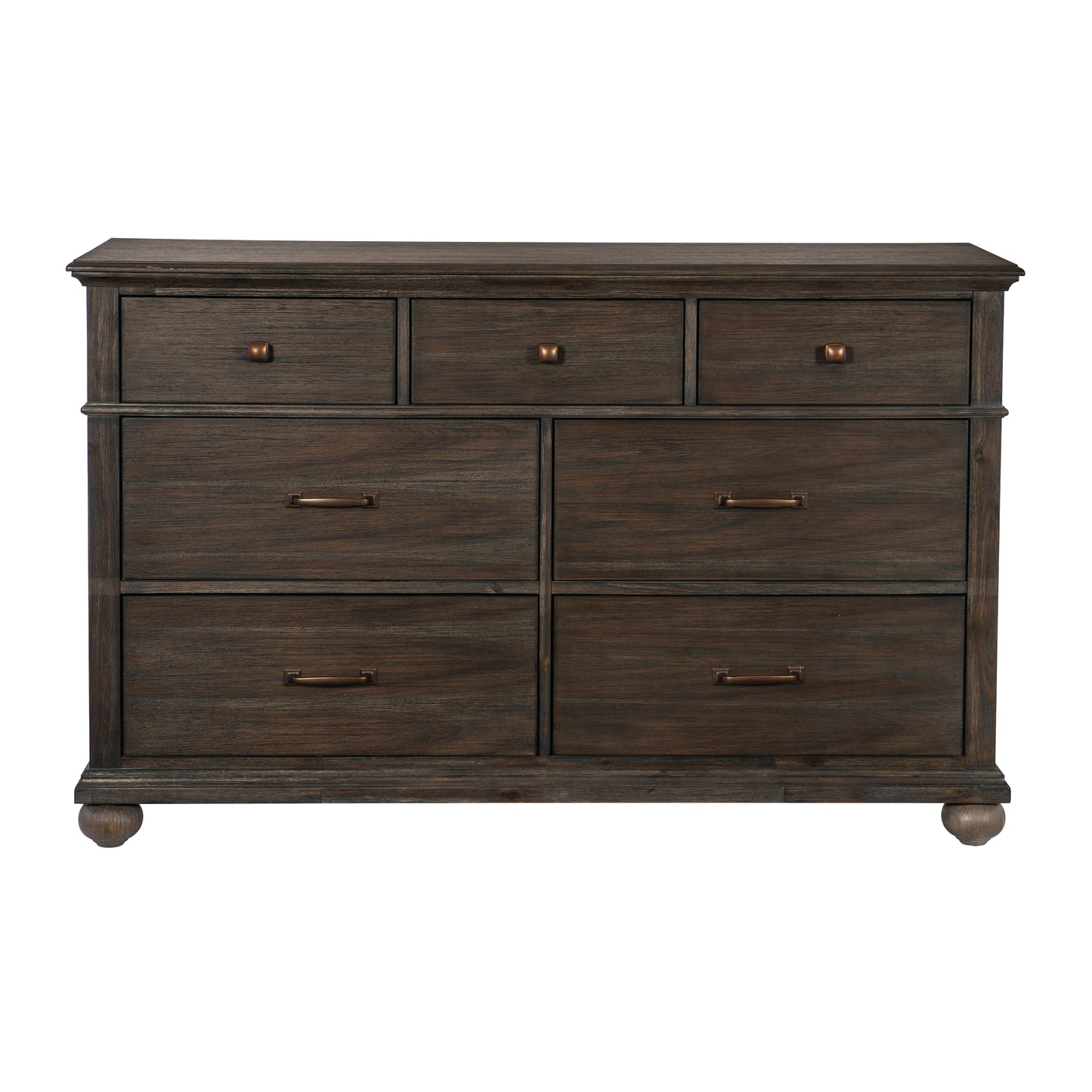 Homelegance Dresser Motsinger Rustic Brown Finish Elegant Storage Solution 1400-5