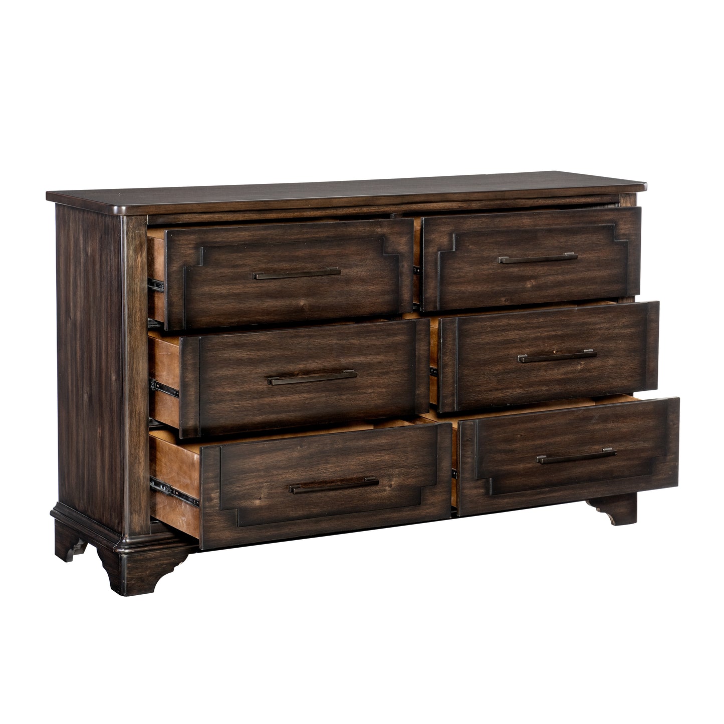 Homelegance Dresser Rustic Brown Boone Finish 1406-5