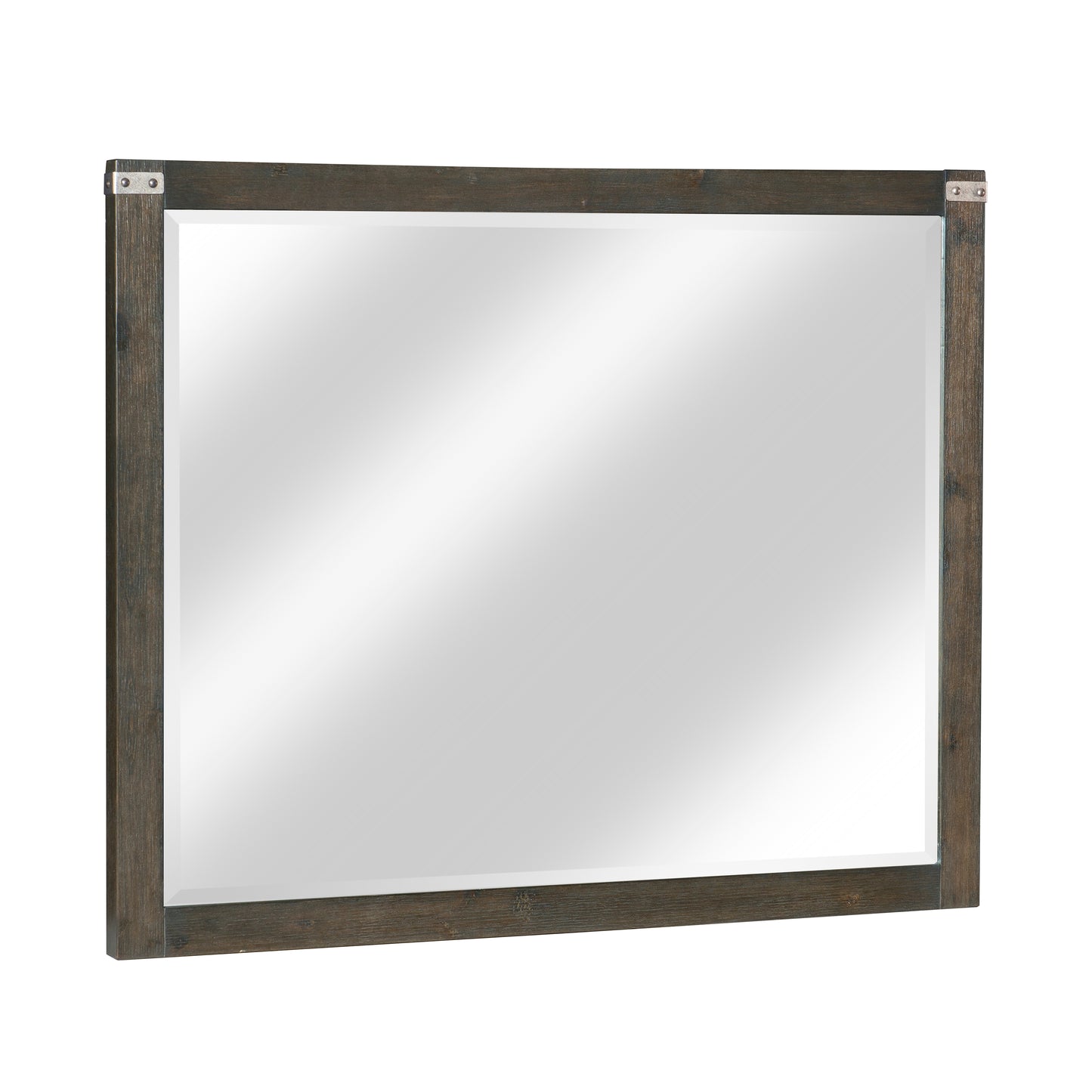 Homelegance Bellamy Dresser Mirror Dark Brown Finish 1413-6