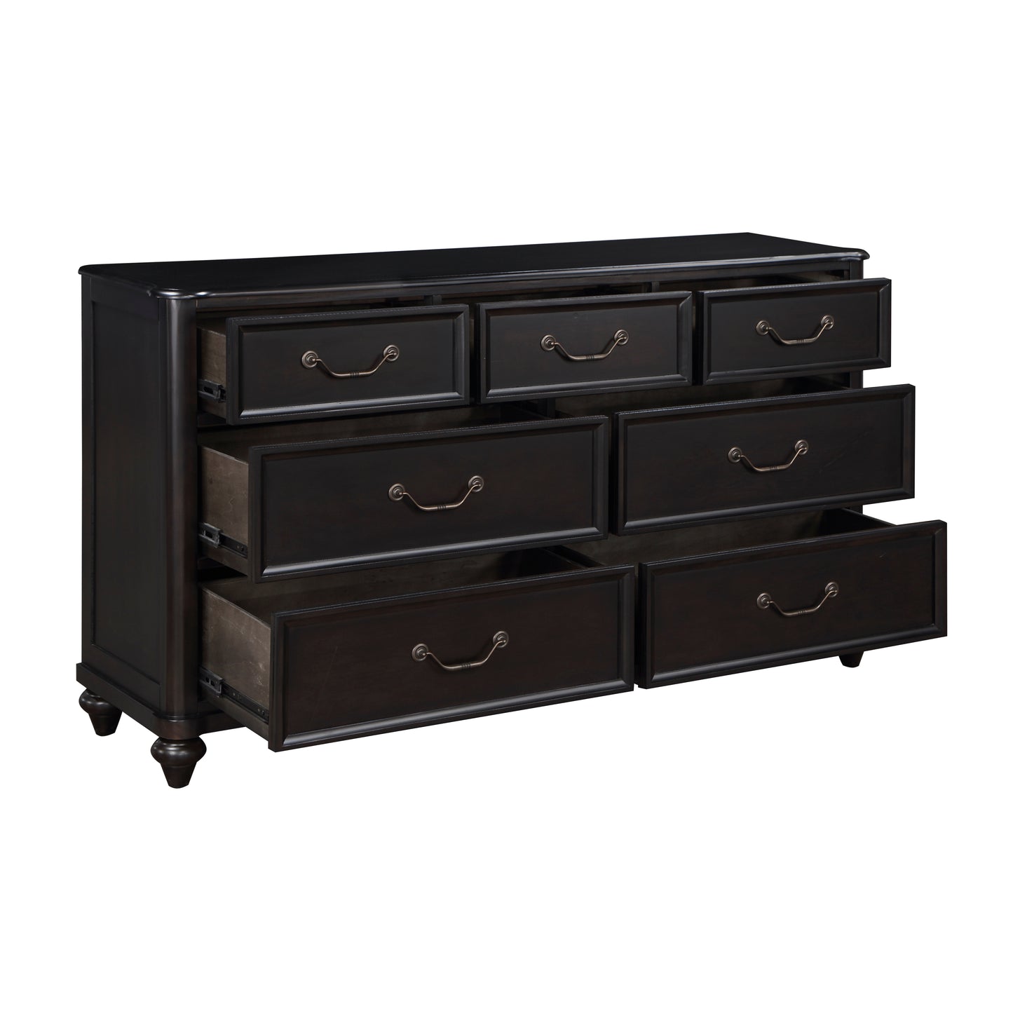 Homelegance Dresser Herman Charcoal Brown Finish 1420-5