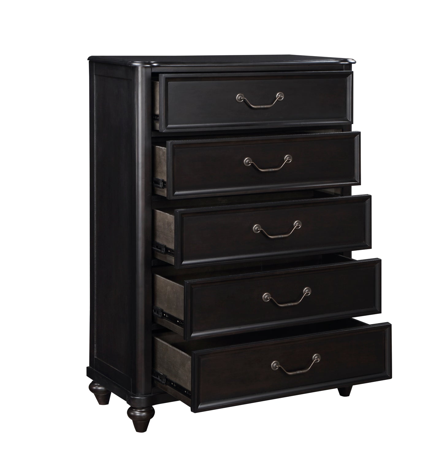 Homelegance Chest Herman Charcoal Brown Finish Elegant Storage Solution 1420-9